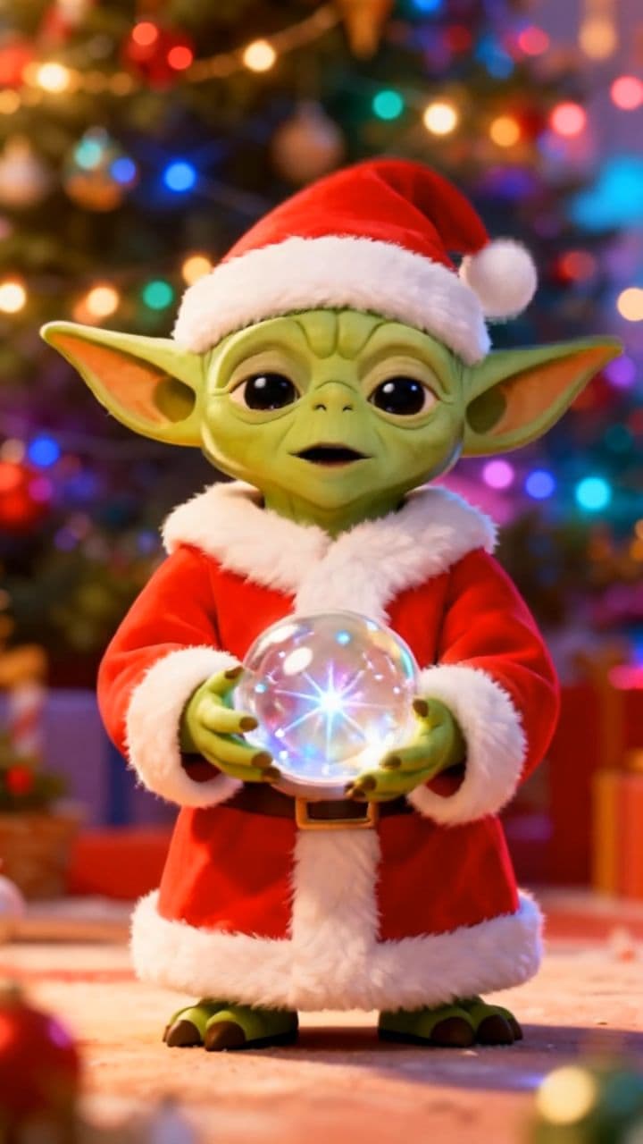 La Magia Navideña de Yoda