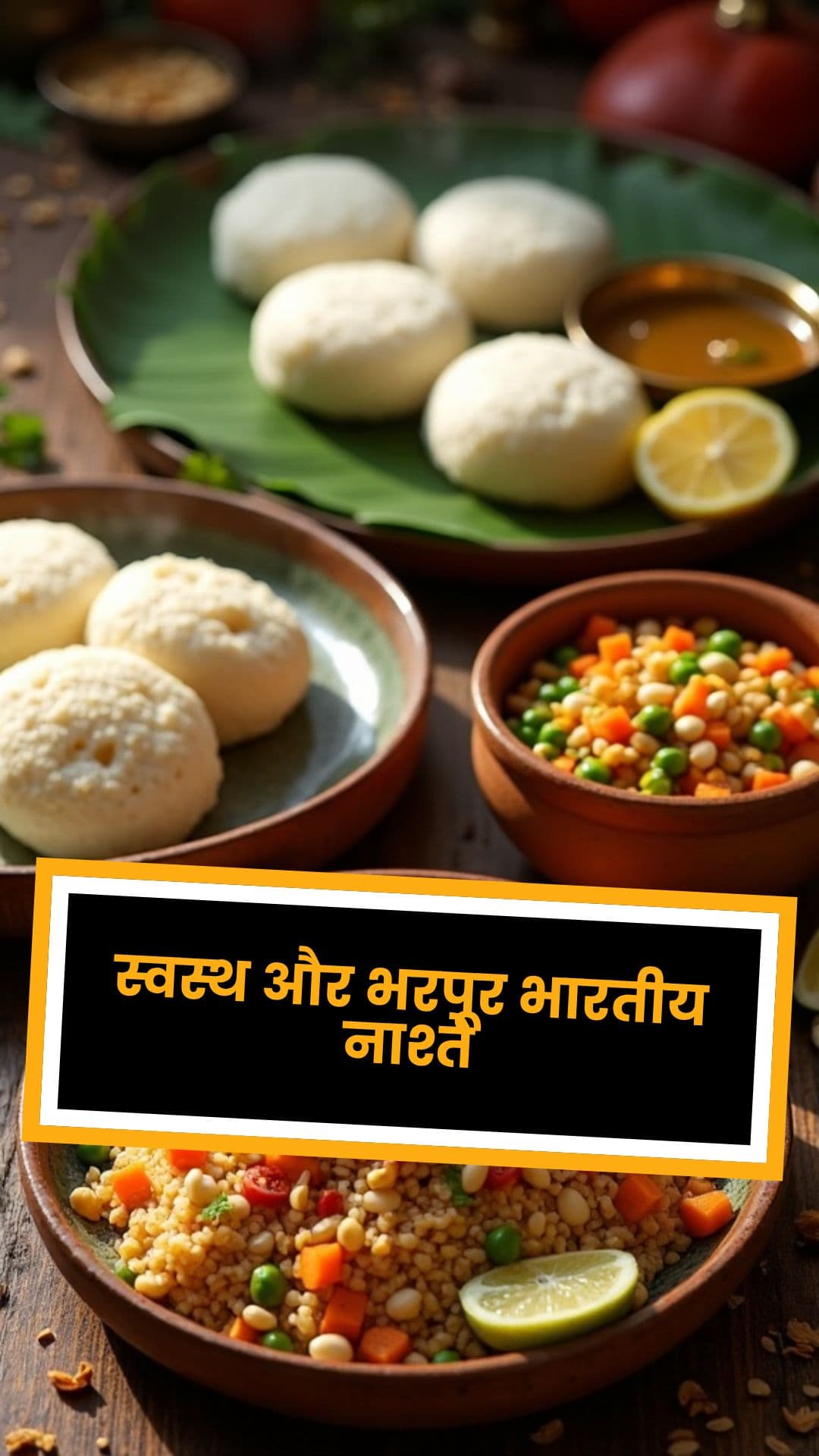 स्वस्थ और भरपूर भारतीय नाश्ते