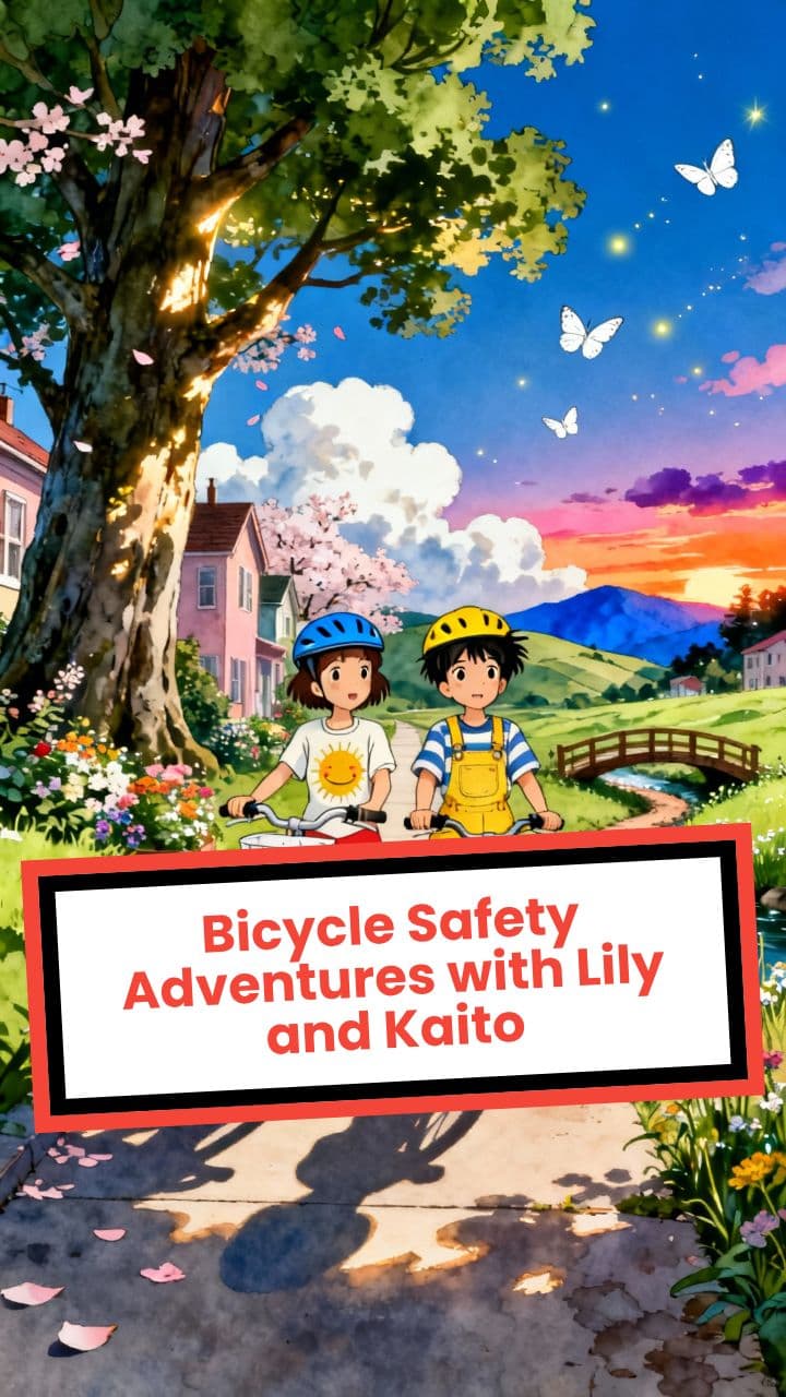 Bicycle Safety Adventures with Lily and Kaito