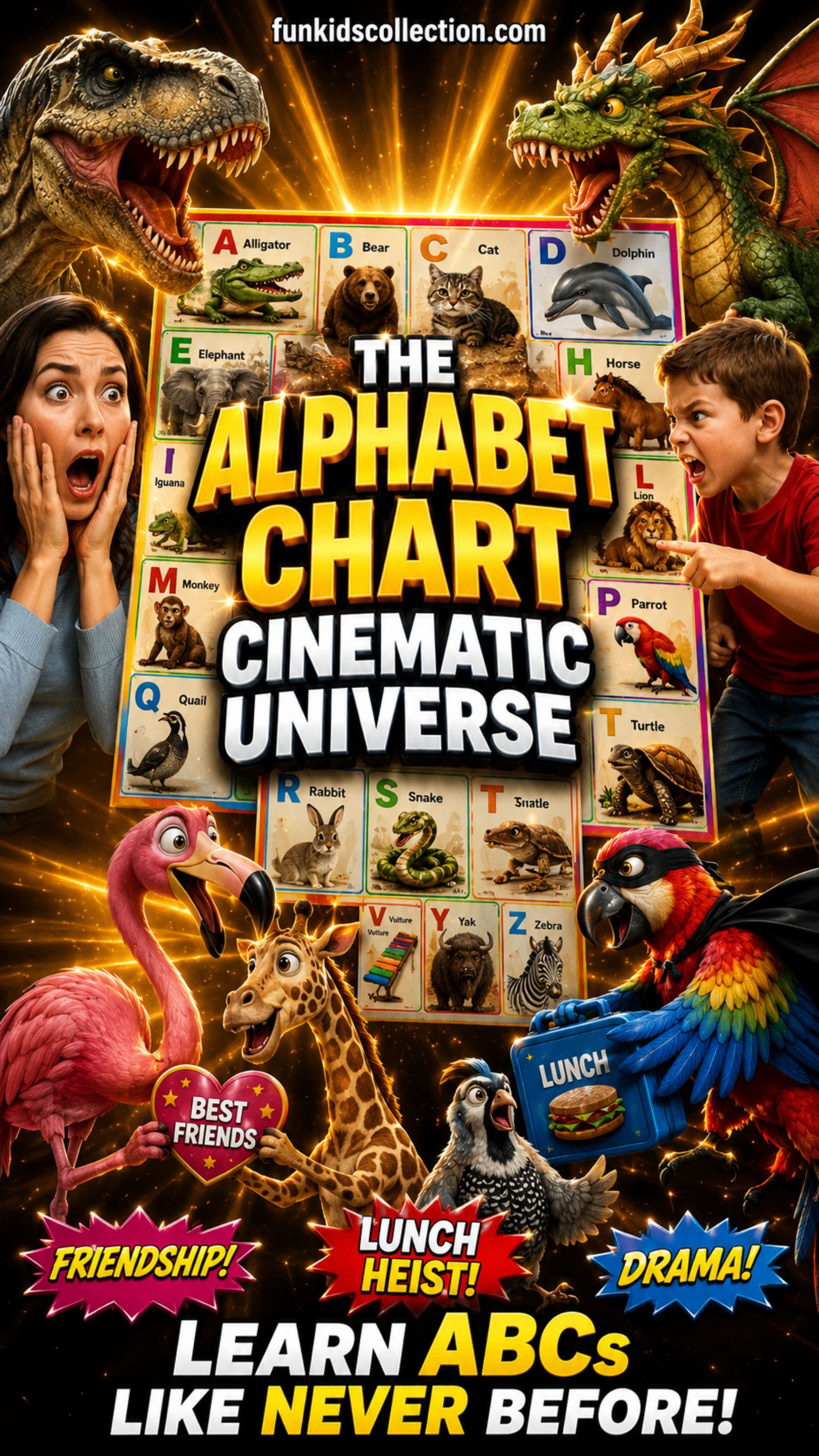 The Alphabet Chart Cinematic Universe
