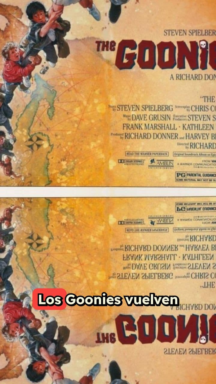 Los Goonies regresan al cine 40 años después