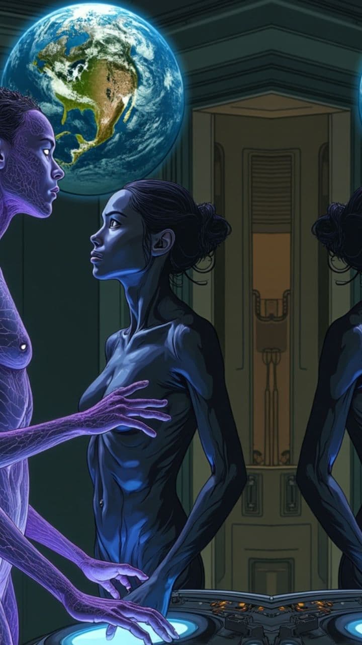 The Human Experiment: Alien Observers