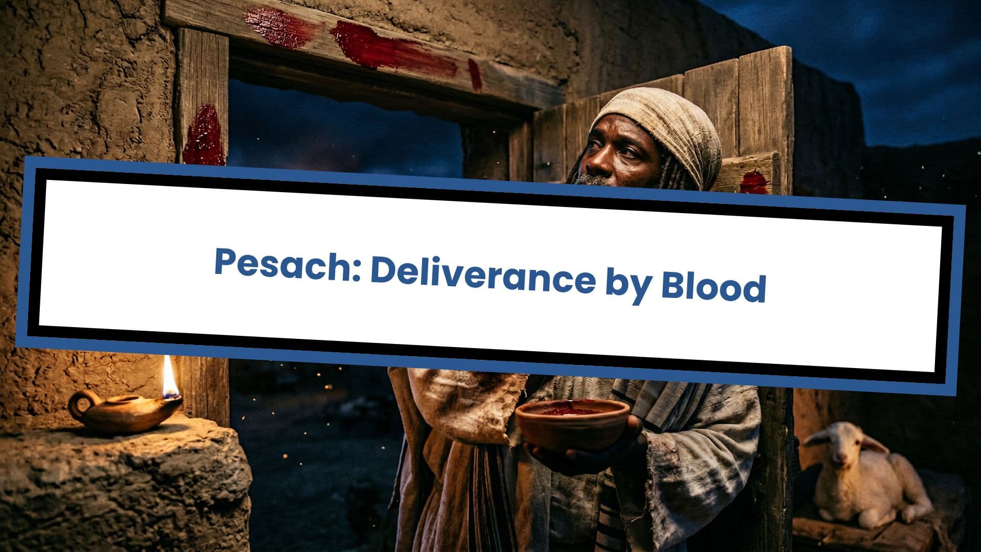 Pesach: Deliverance by Blood
