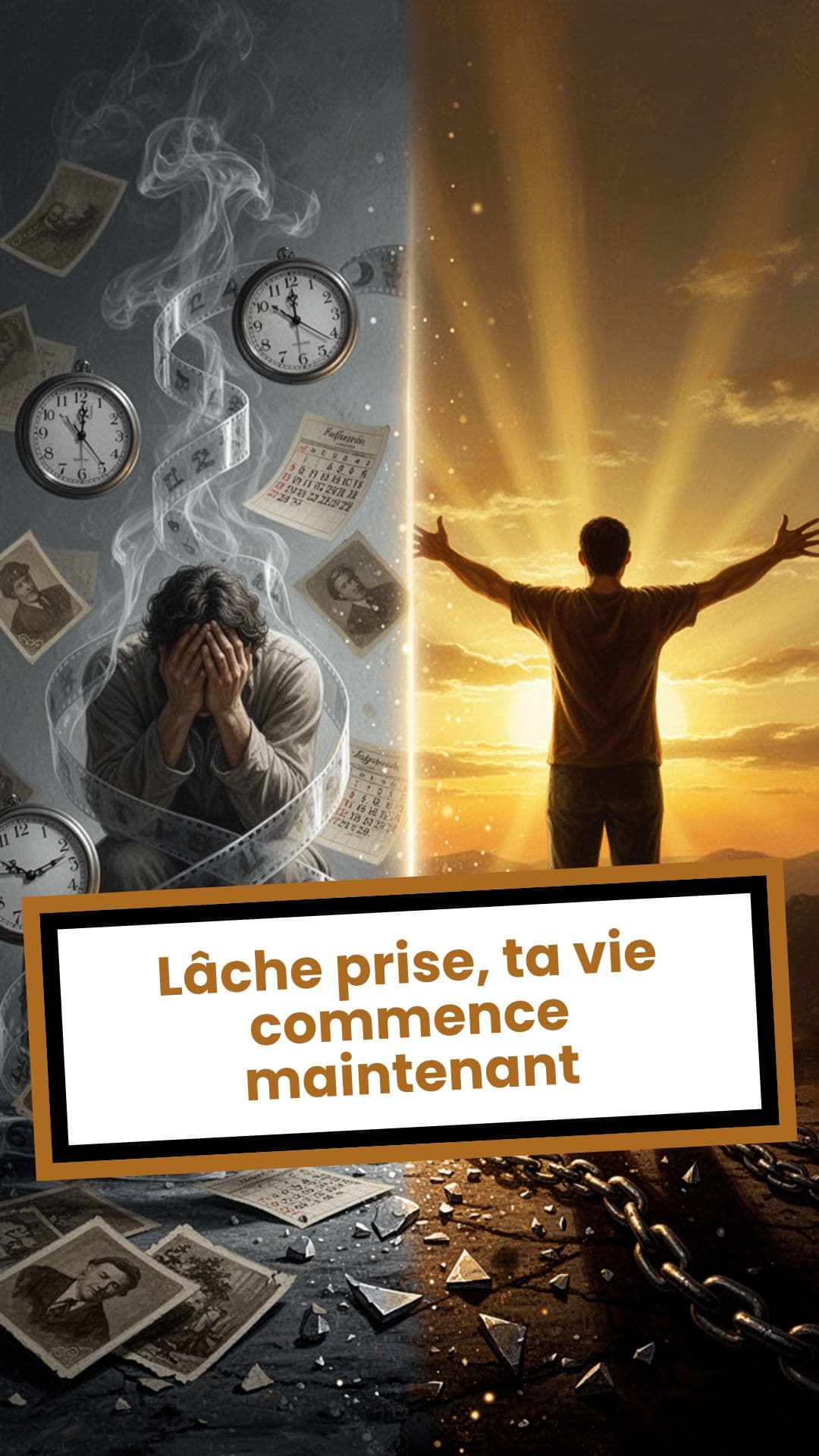 Lâche prise, ta vie commence maintenant