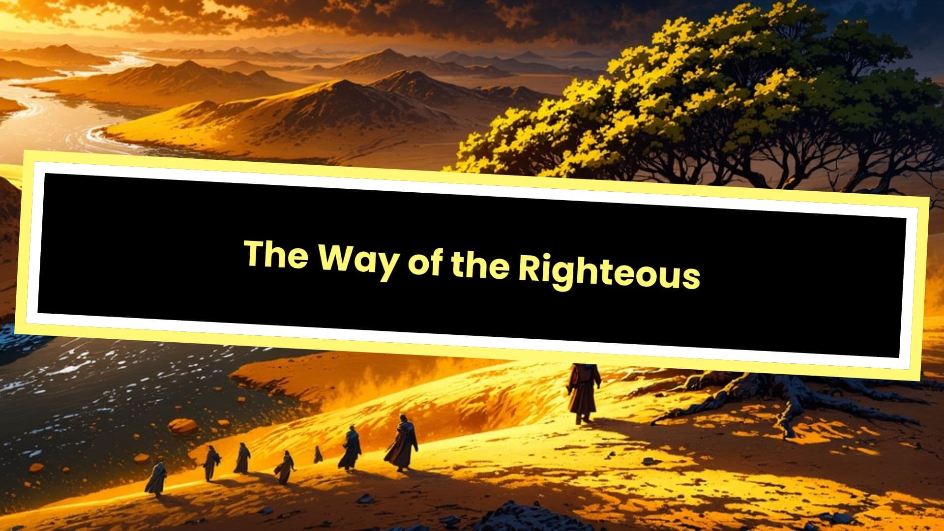 Psalm 1 The Way of the Righteous