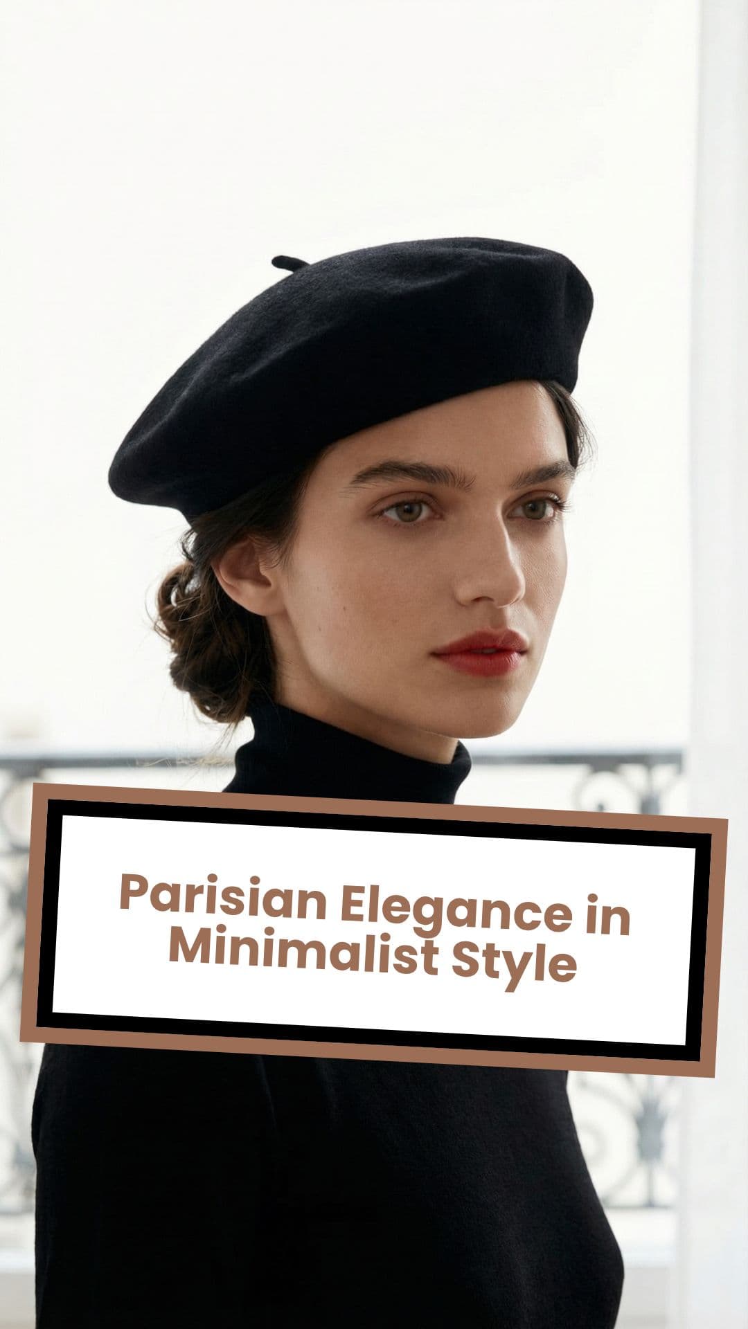 Parisian Elegance in Minimalist Style
