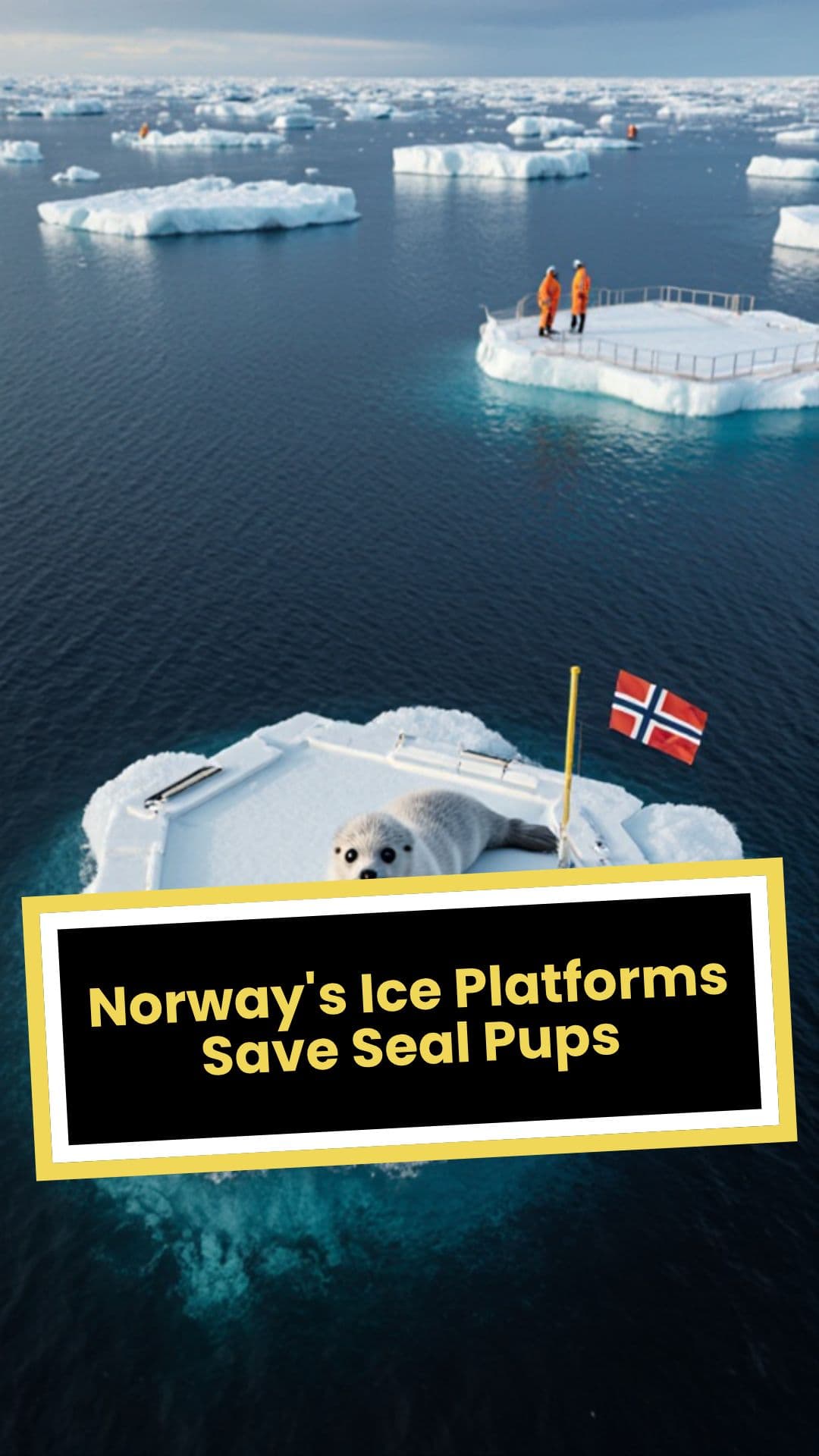 Norway's Ice Platforms Save Seal Pups