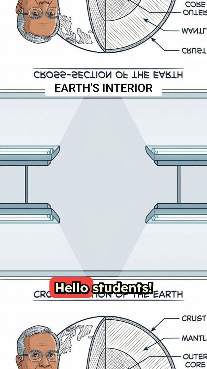 Earth's Interior: Geography Class 9-10