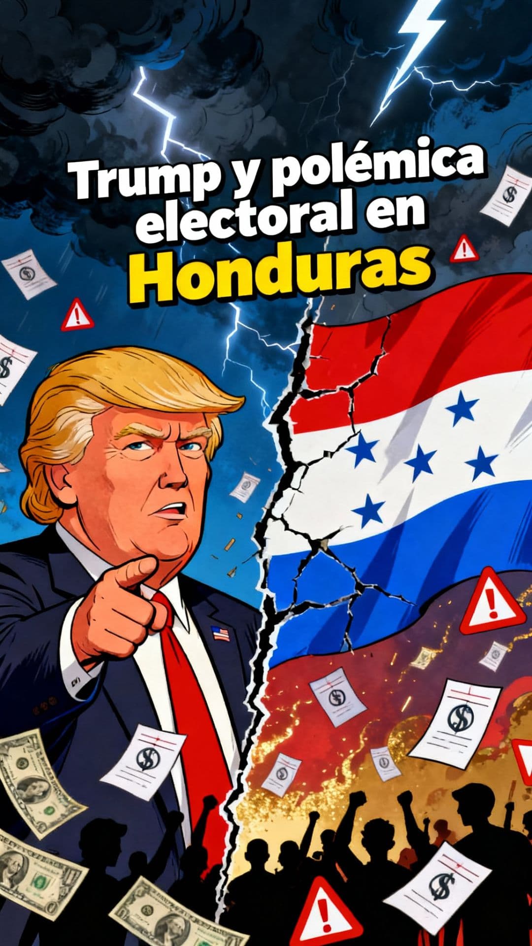 Trump y polémica electoral en Honduras
