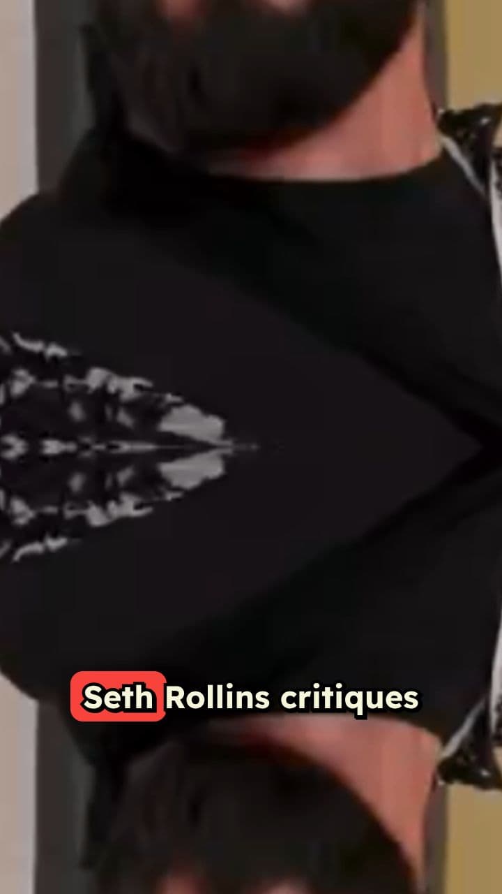 Seth Rollins Critiques WWE's Transparency