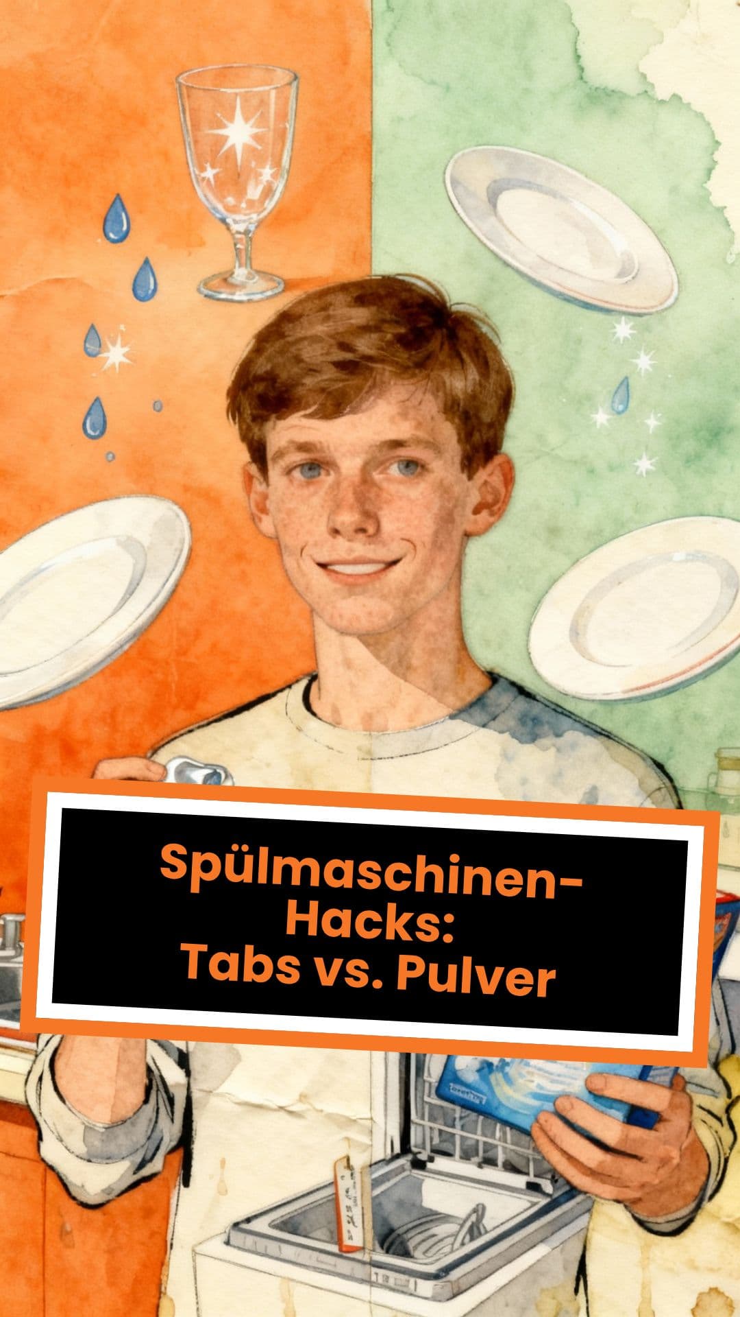 Spülmaschinen-Hacks: Tabs vs. Pulver
