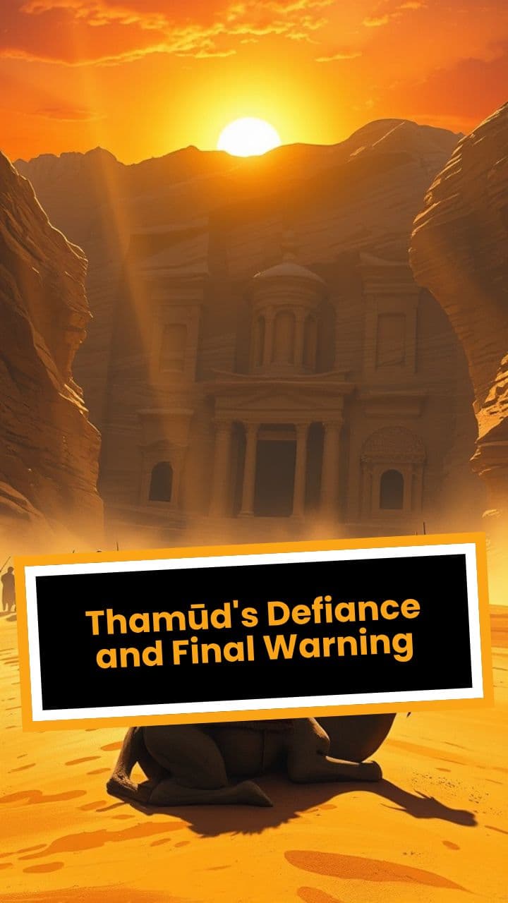 Thamūd's Defiance and Final Warning