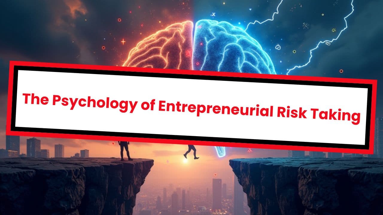 The Psychology of Entrepreneurial Risk Taking