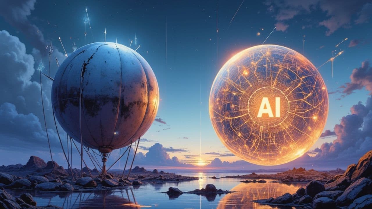 The AI Bubble: Valuations vs. Technology