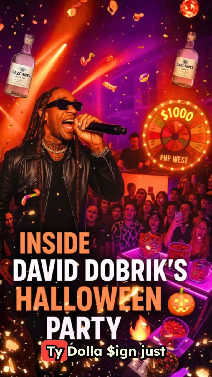 Ty Dolla $ign Rocks David Dobrik's Halloween Party