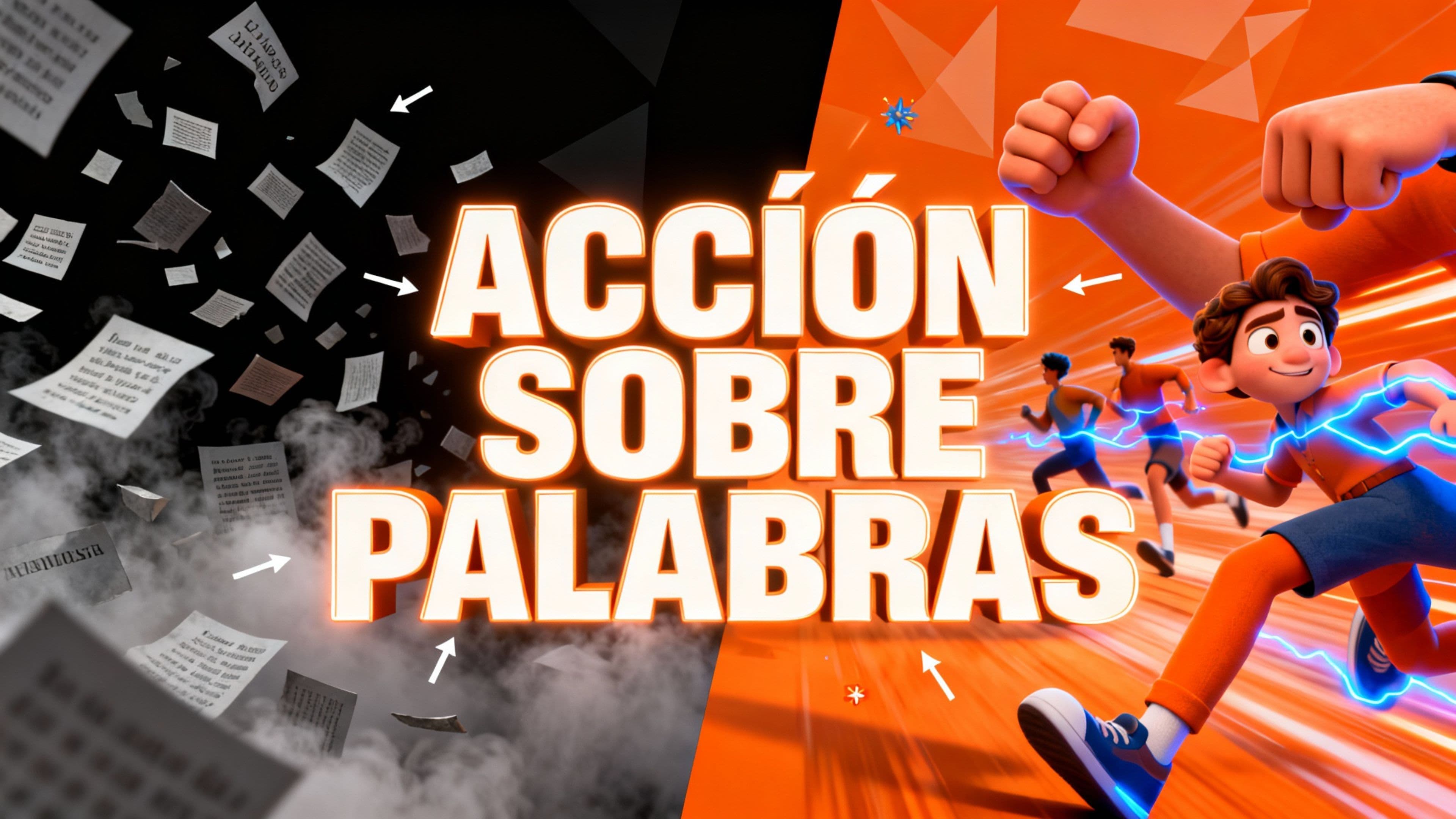 Acción sobre palabras