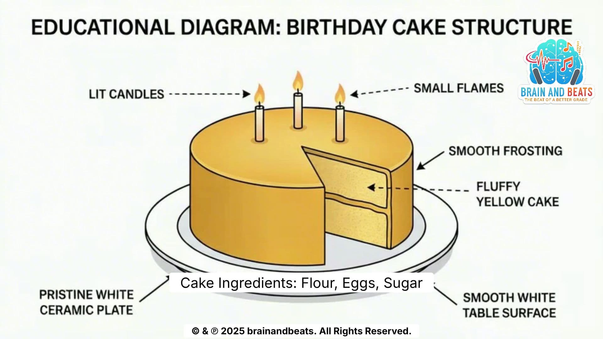 Educational Technical Drawing: Chemical Formulas Explained