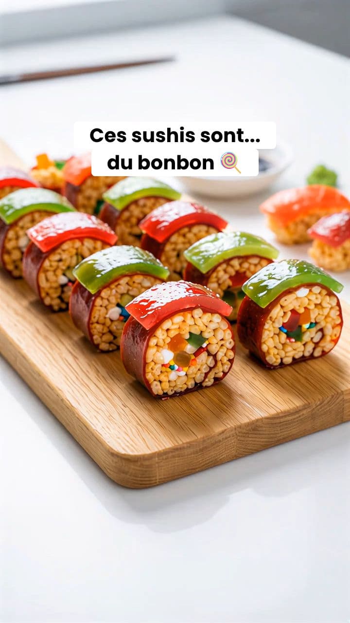 Sushis Sucrés 100% Bonbon