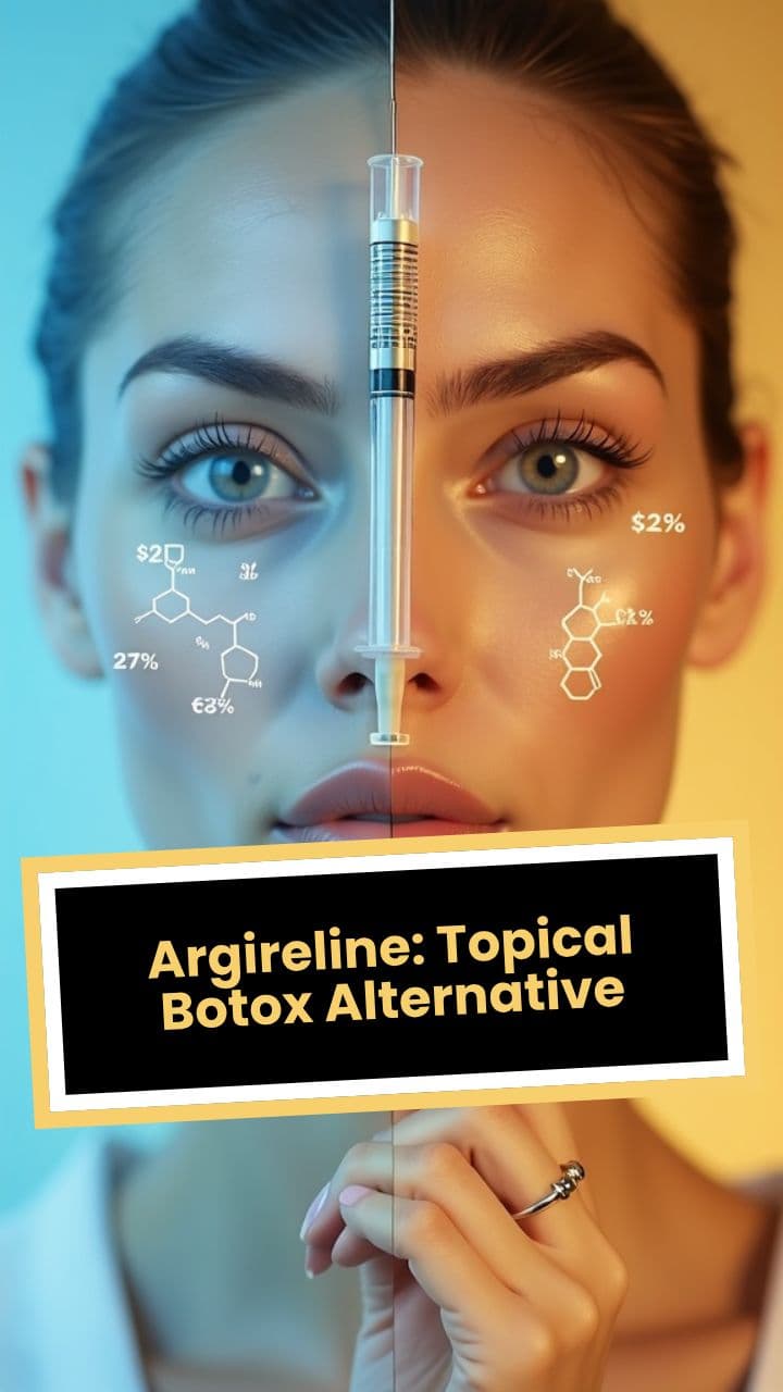 Botox Costs $400 Every 4 Months—This $23  Peptide Does 70% of the Work:  Breaking down the Argireline studies showing  measurable wrinkle reduction and why  dermatologists are quietly recommending it