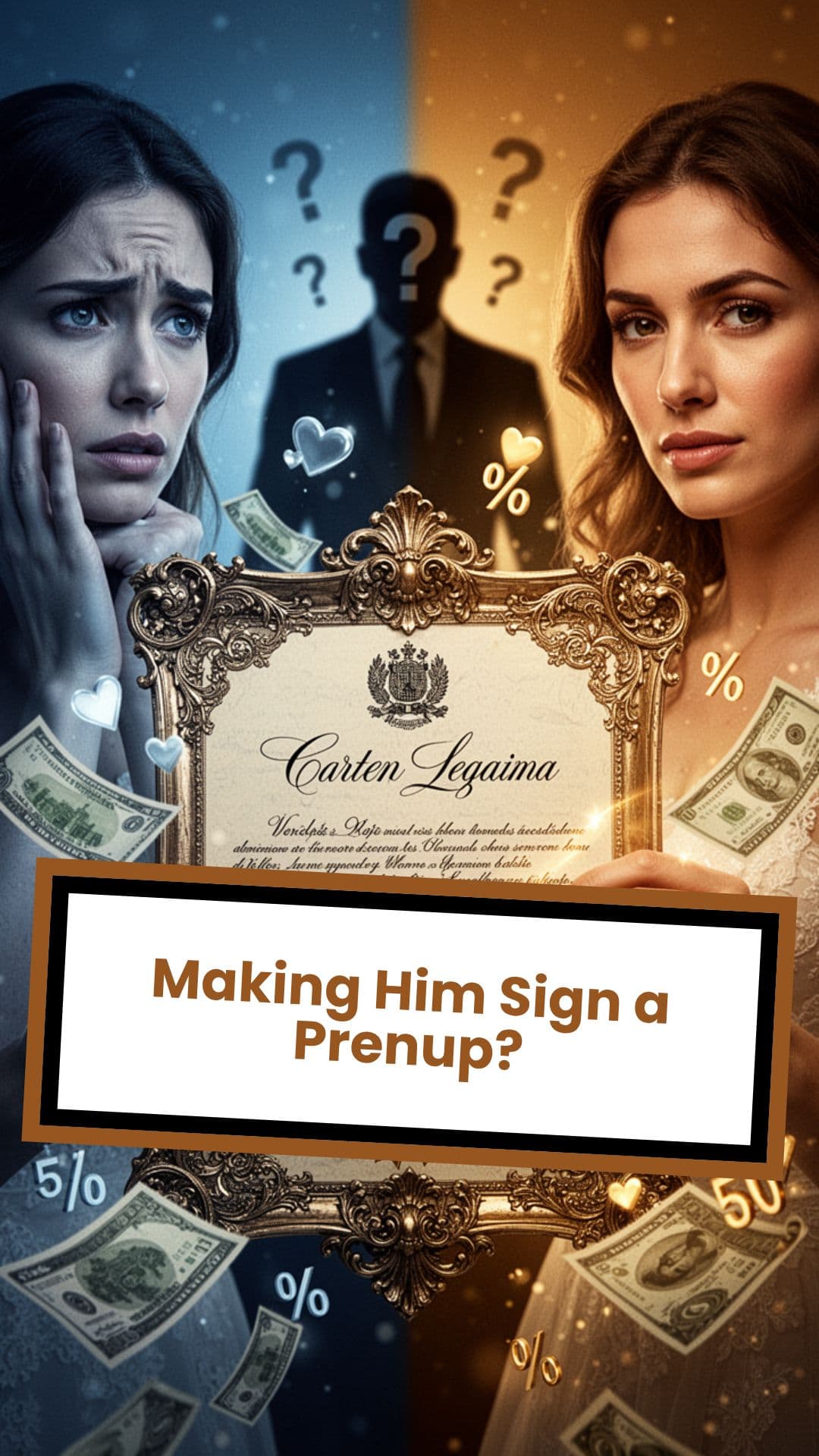 Making Him Sign a Prenup?