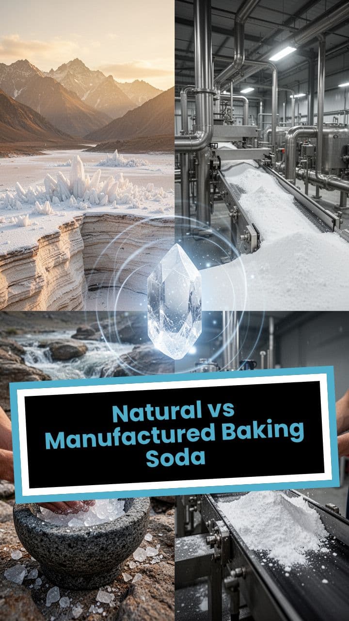 Natural vs Manufactured Baking Soda