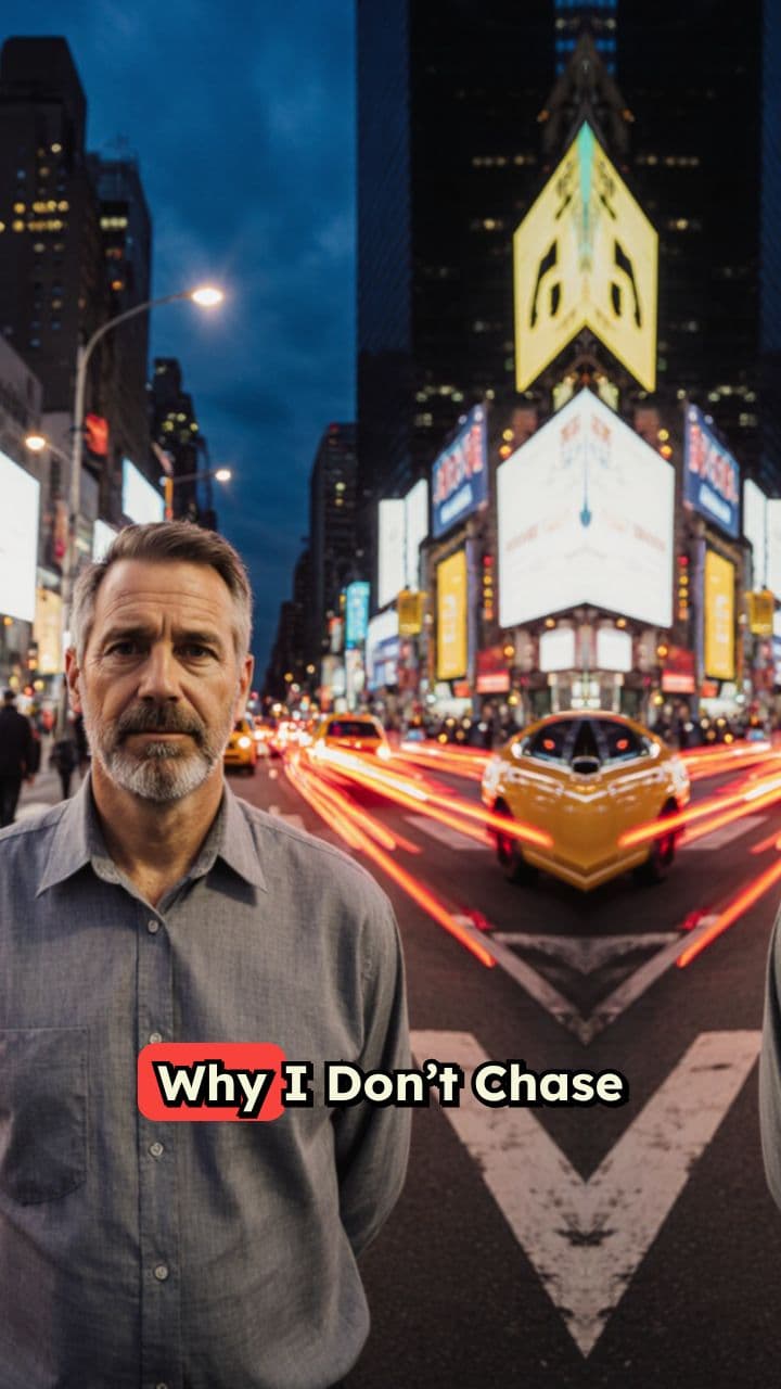 Why I don't chase traffic?- Calm Over Traffic