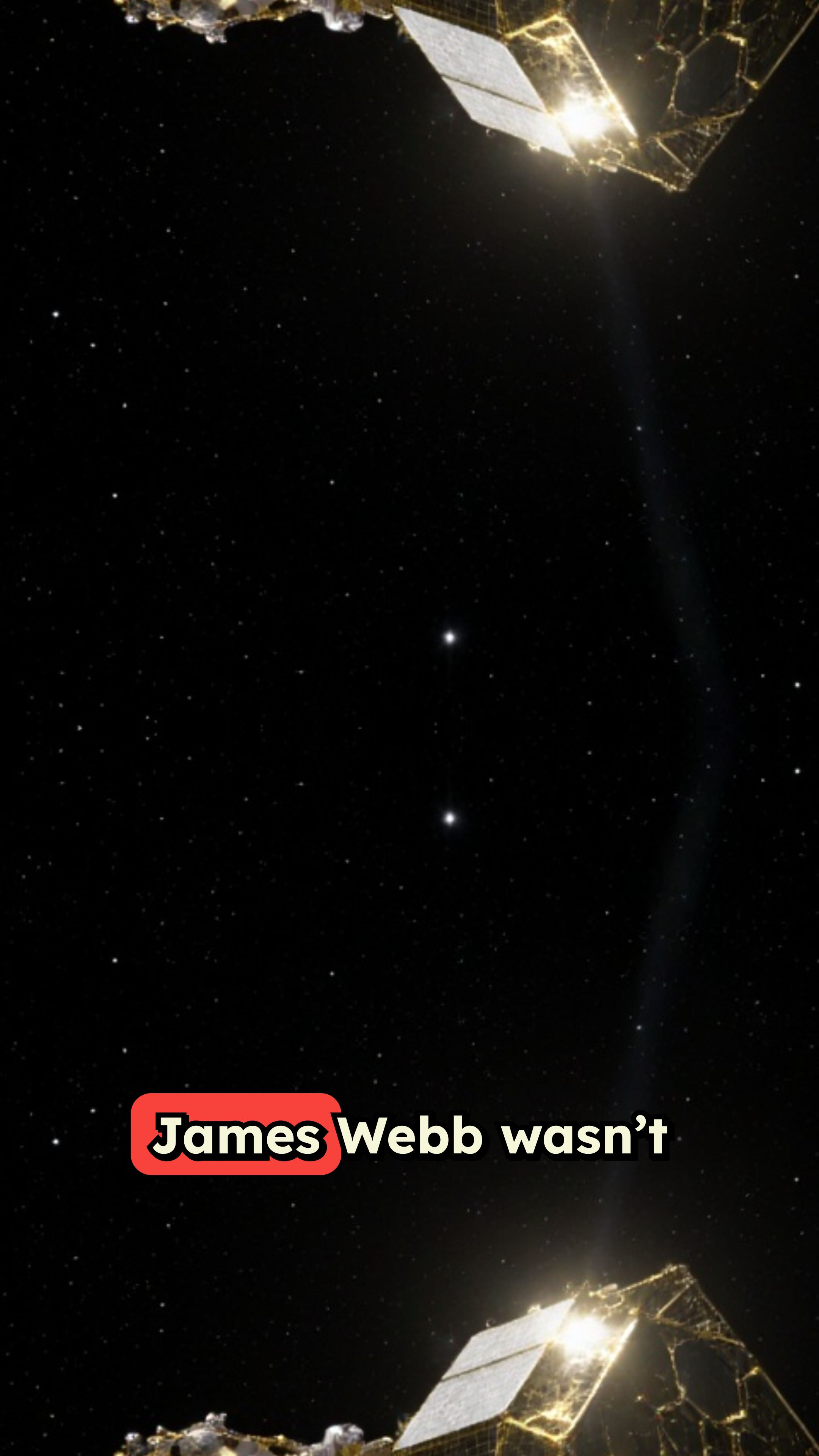 Webb's Unexplained Reflection