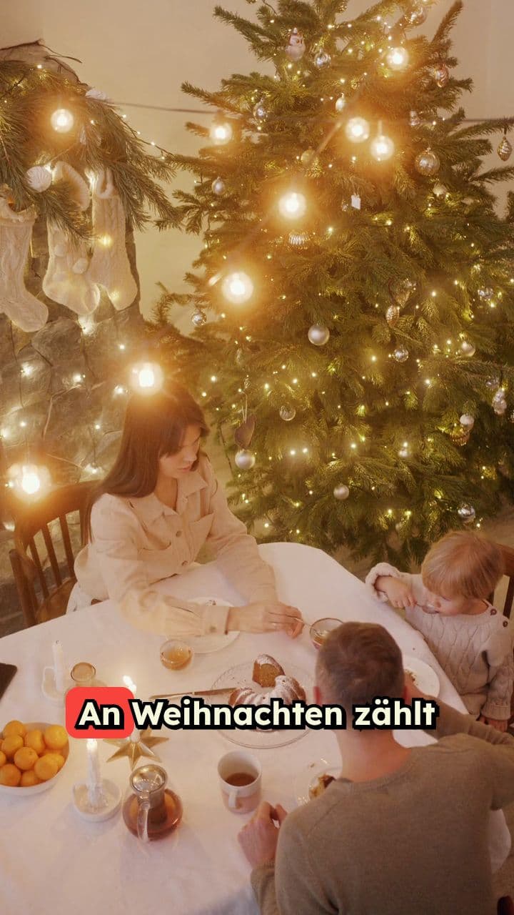 Weihnachten: Nähe statt Perfektion