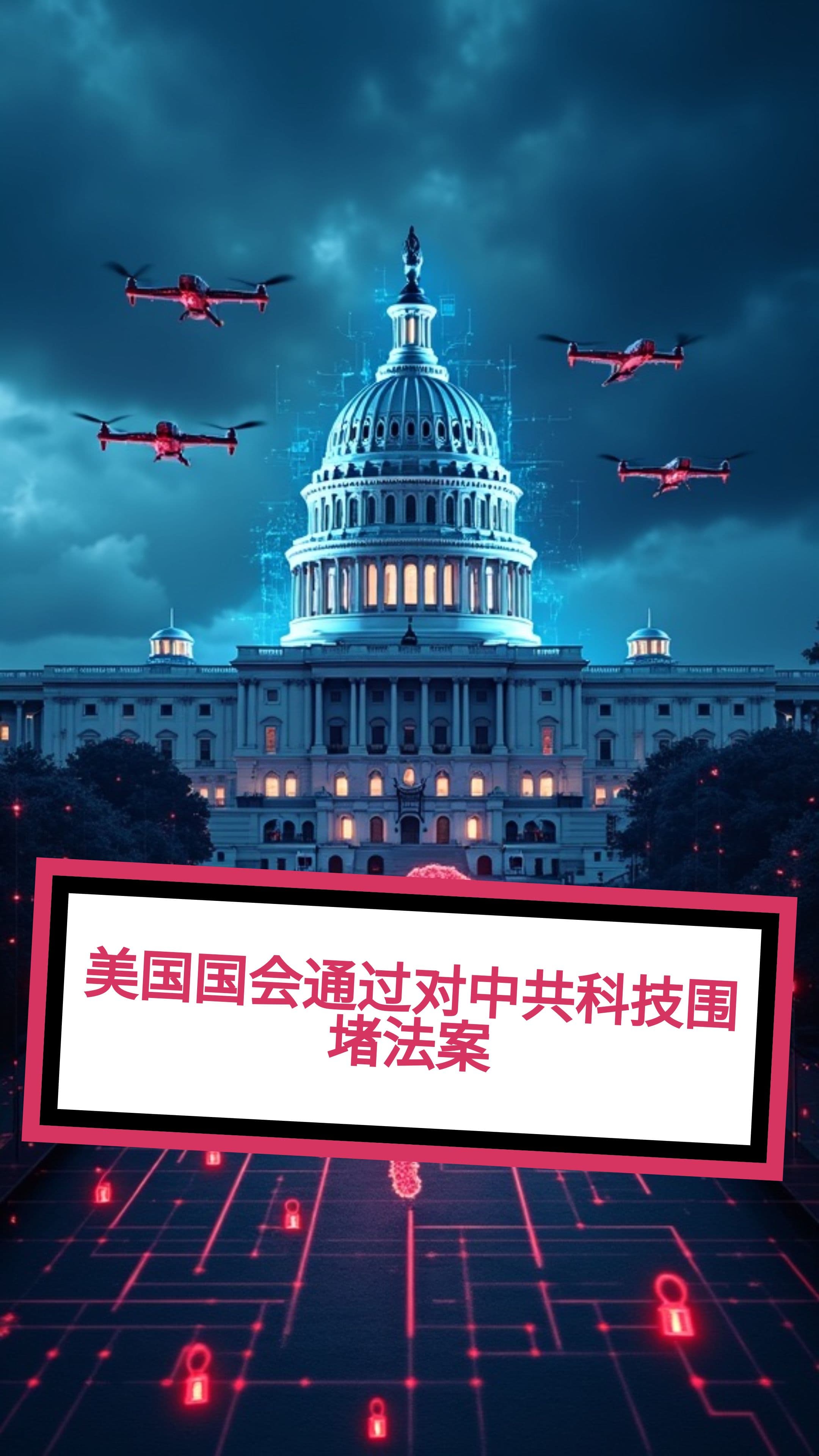 美国国会通过对中共科技围堵法案