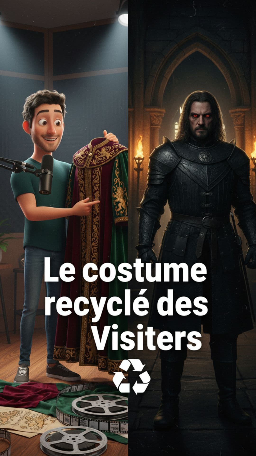 Le costume recyclé des Visiteurs