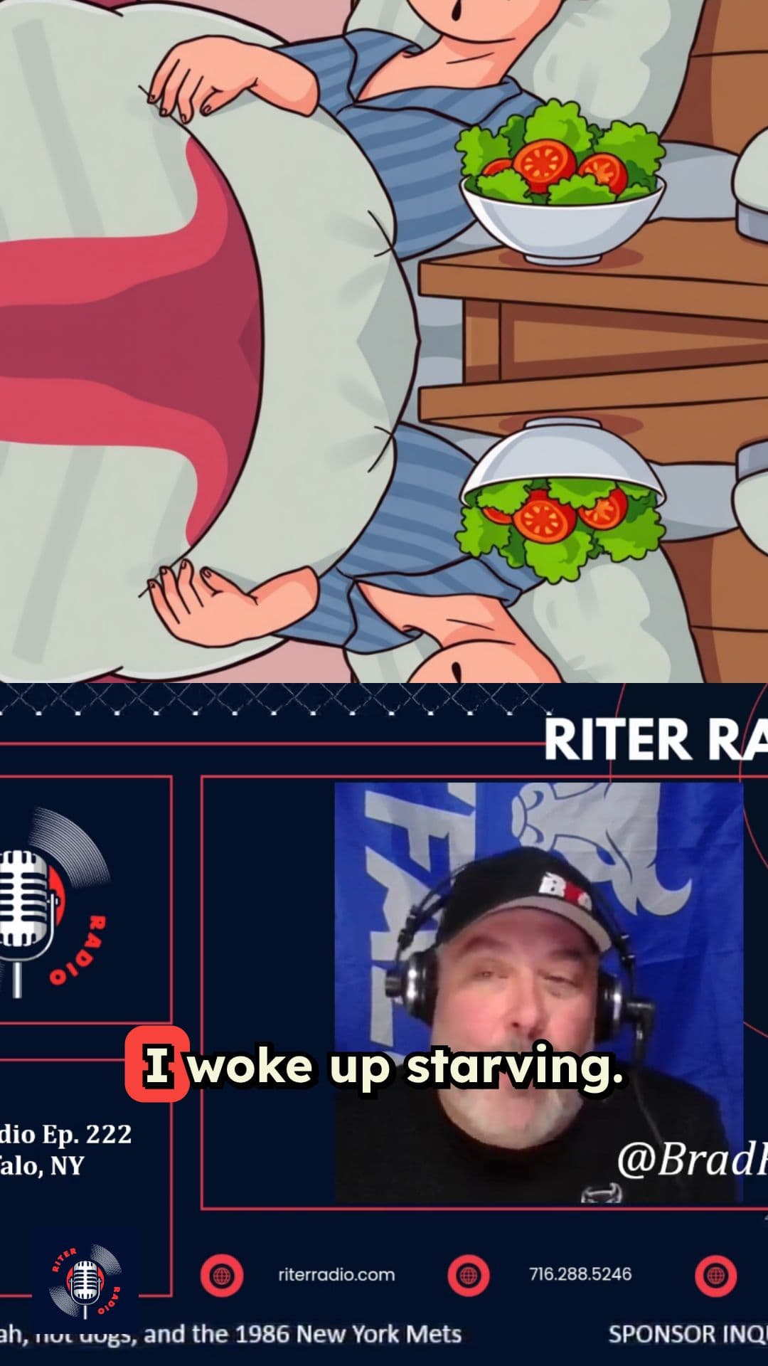 Salad For Dinner Put Me to Sleep at 8:30 PM