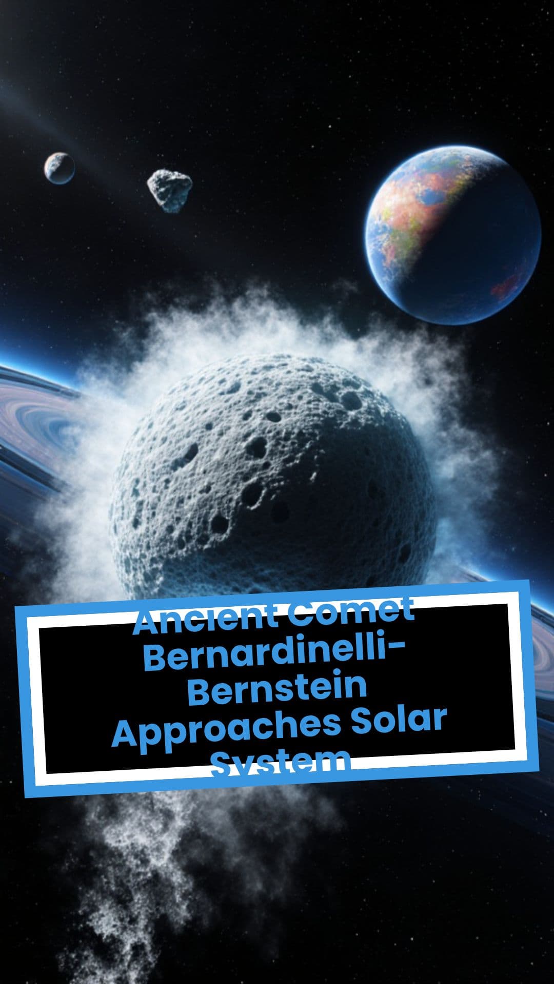 Ancient Comet Bernardinelli-Bernstein Approaches Solar System