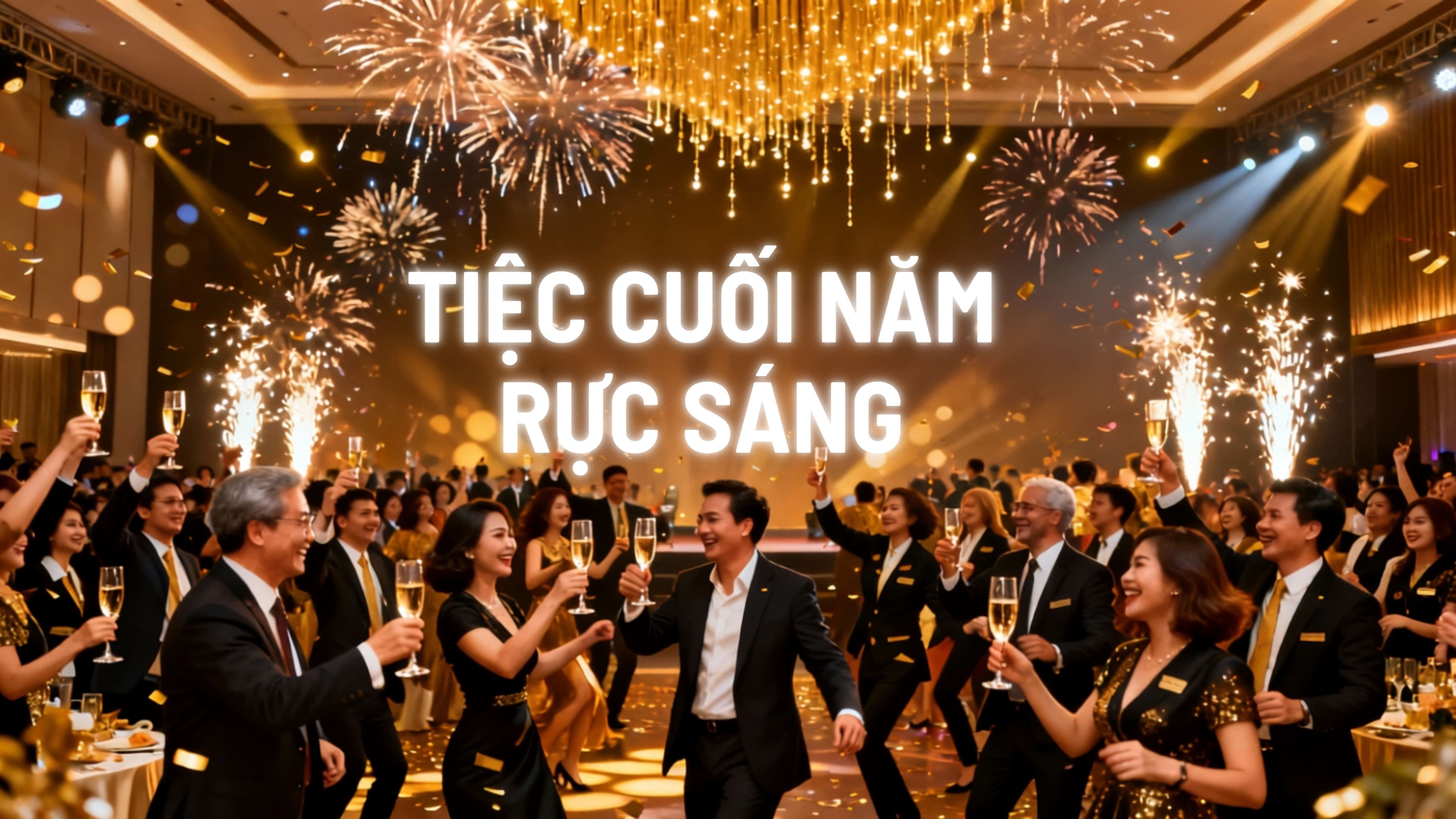 Tiệc Cuối Năm Rực Sáng