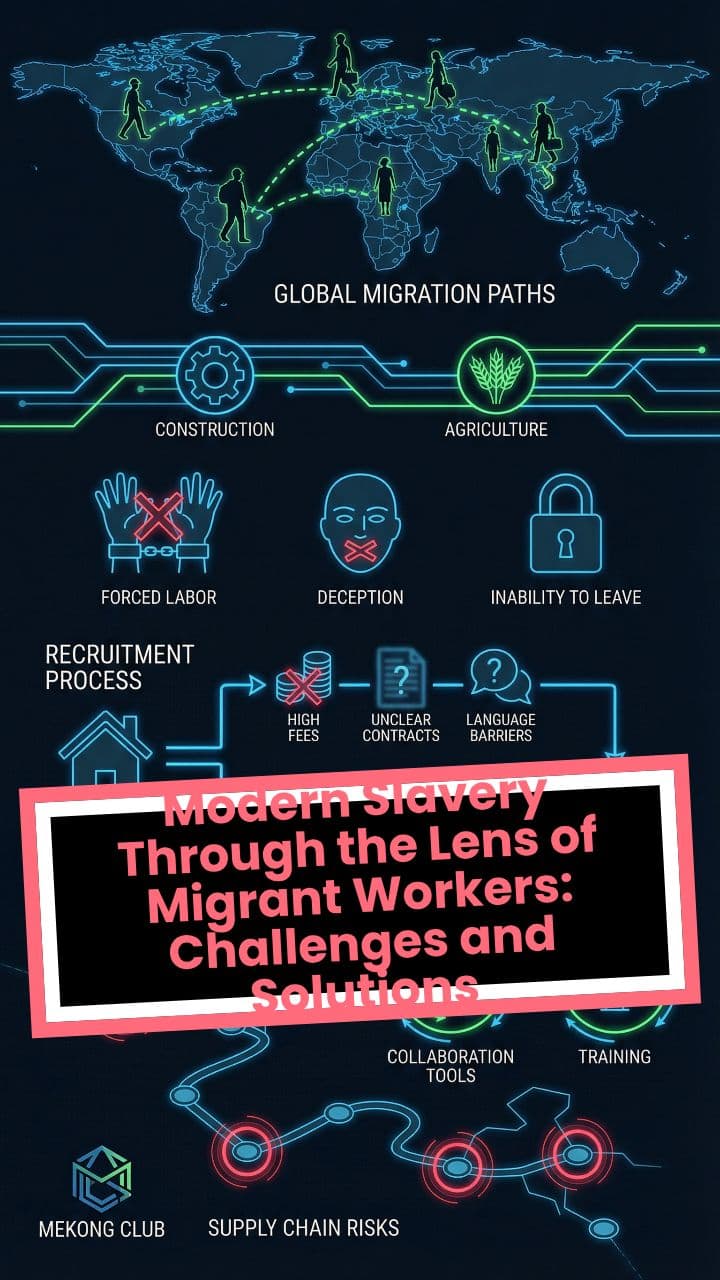 Modern Slavery Through the Lens of Migrant Workers: Challenges and Solutions