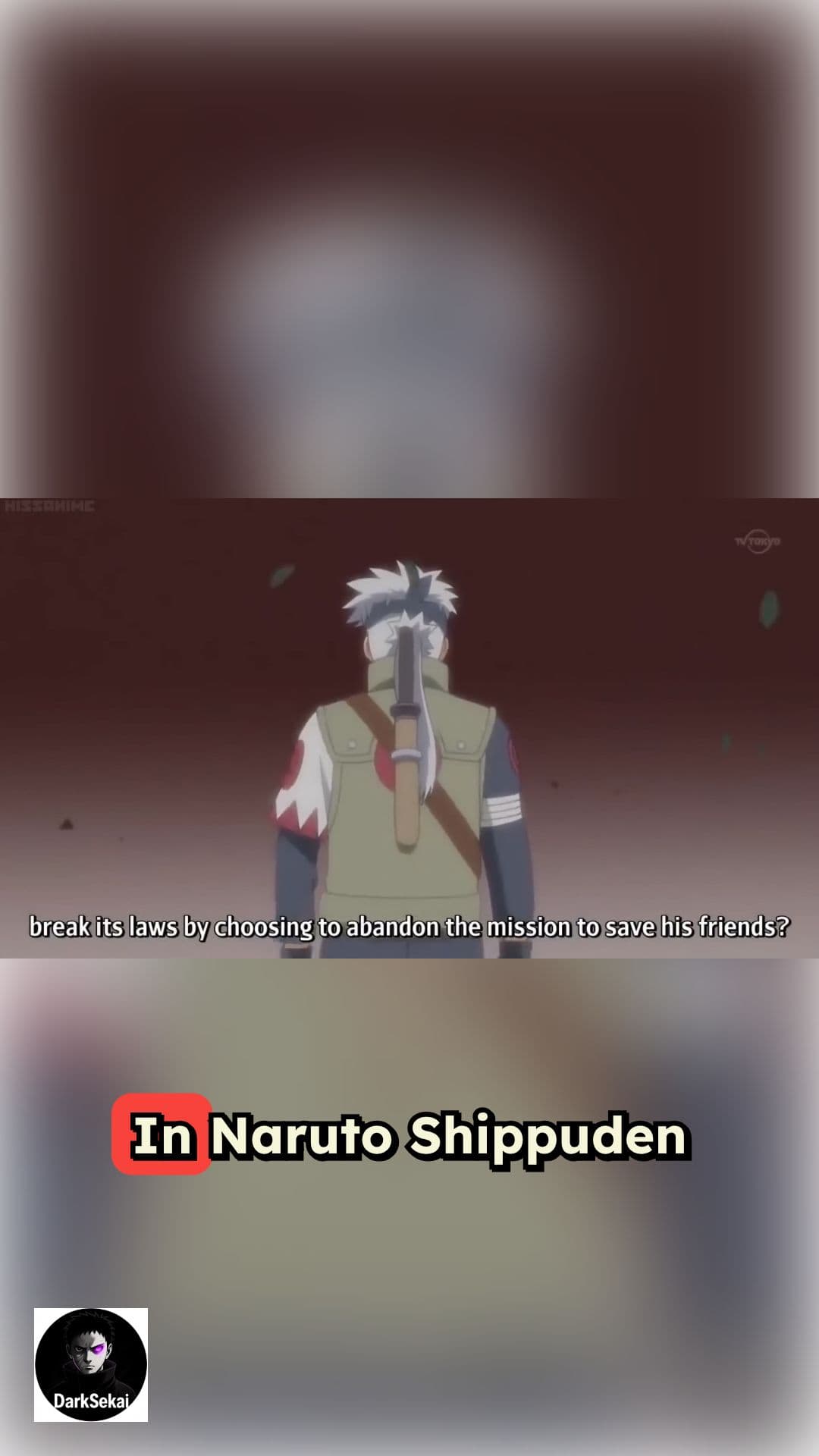 Kakashi: Pflicht statt Trauer