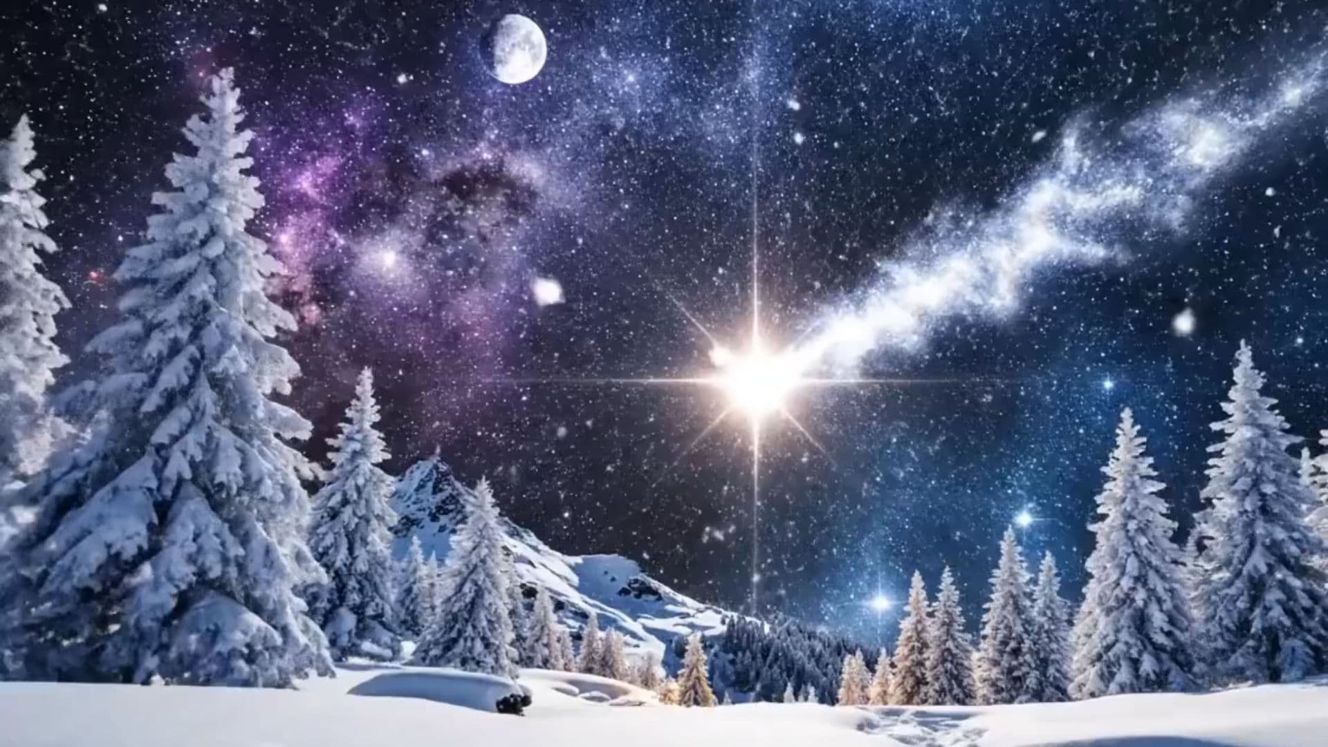 Cudowna Dziecina w zimową noc