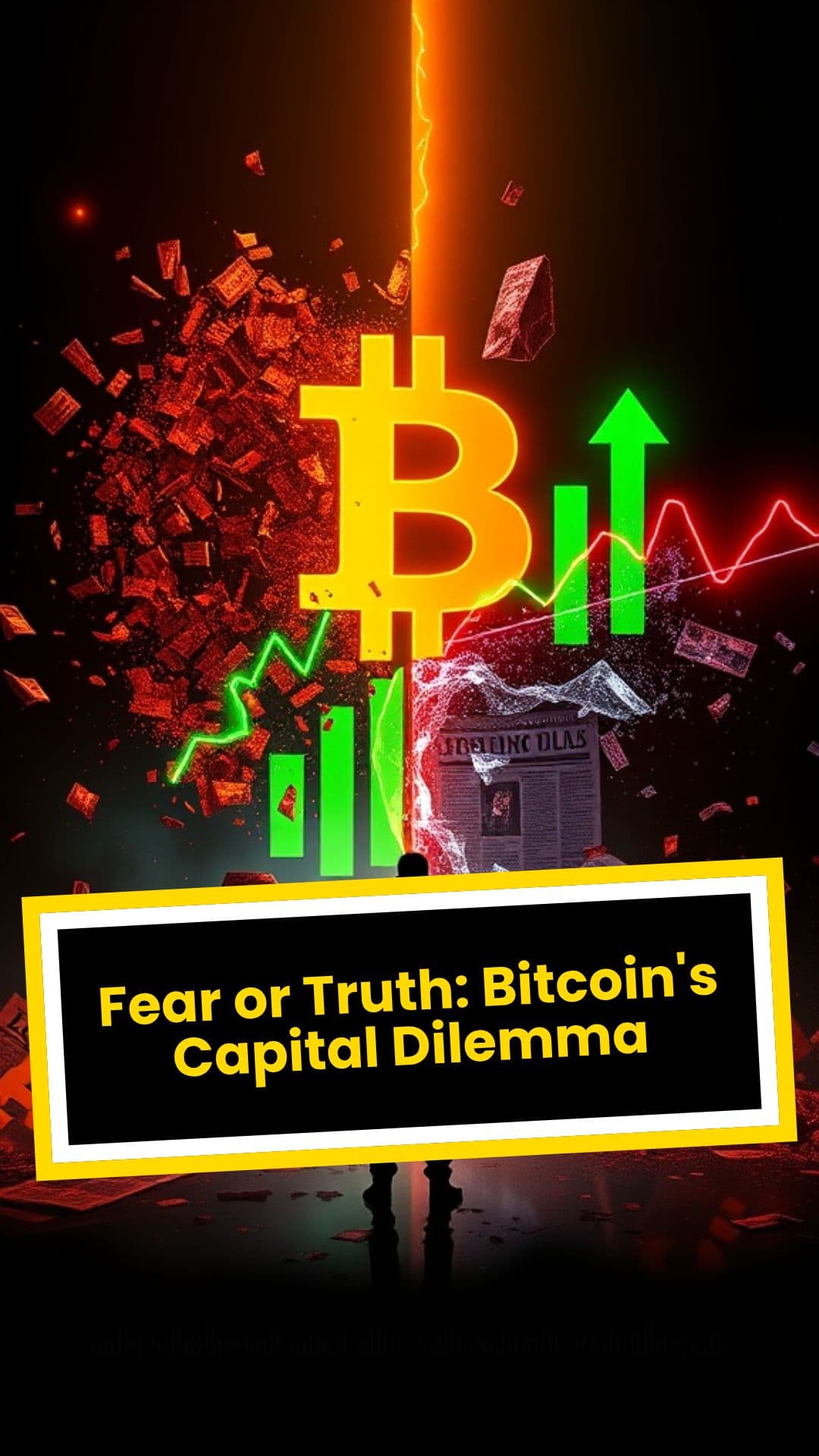 Fear or Truth: Bitcoin's Capital Dilemma