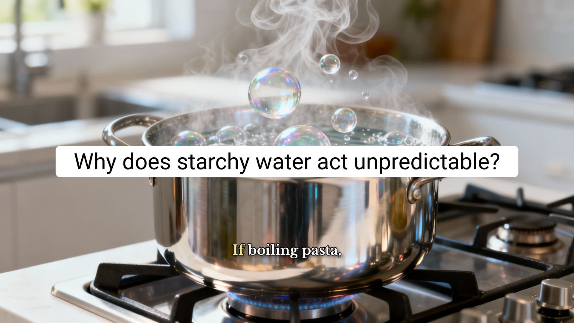 Why Starches and Heat Create Unpredictable Kitchen Chemistry | RapidSmartFacts