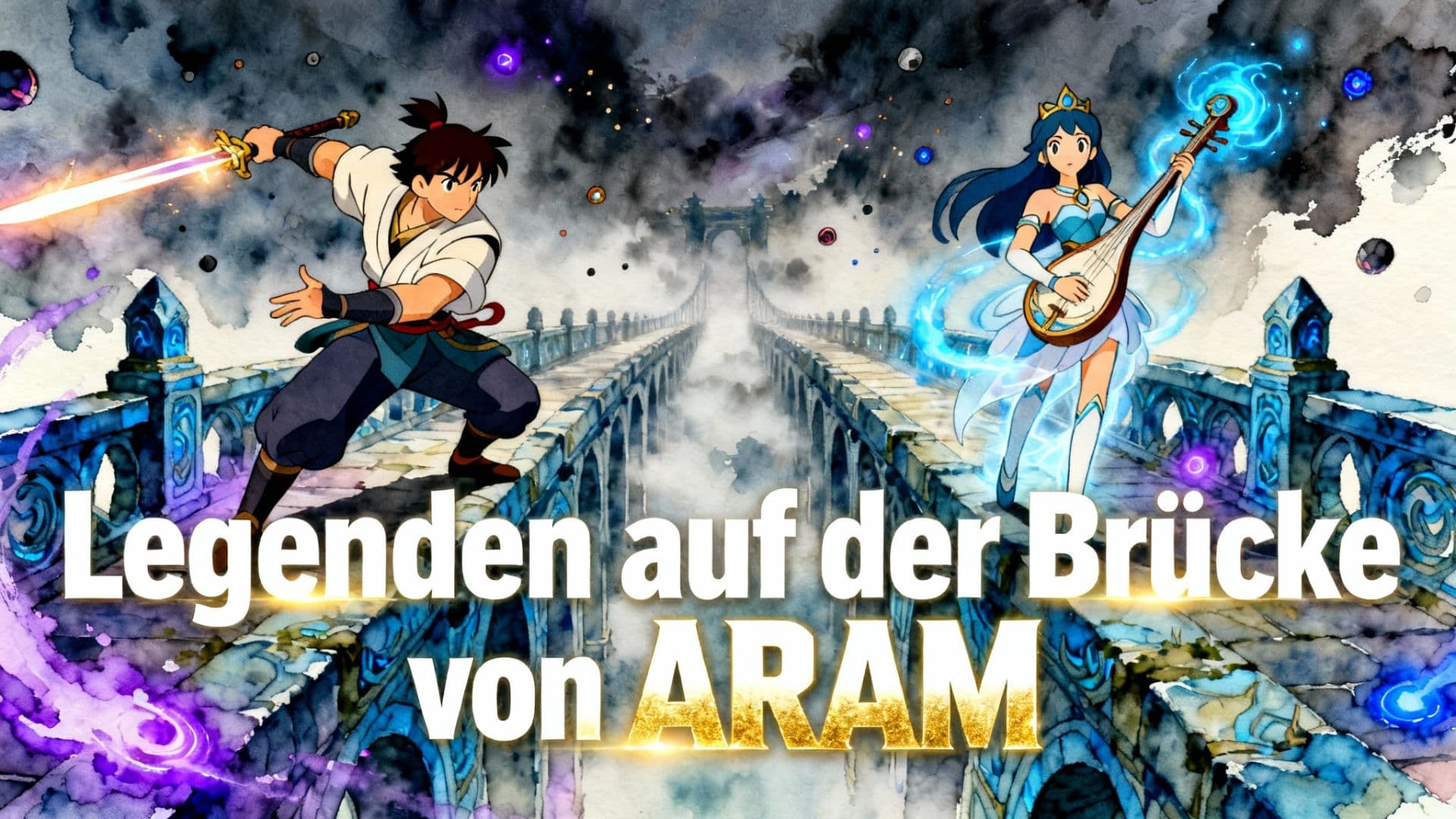 Legenden auf der Brücke von ARAM