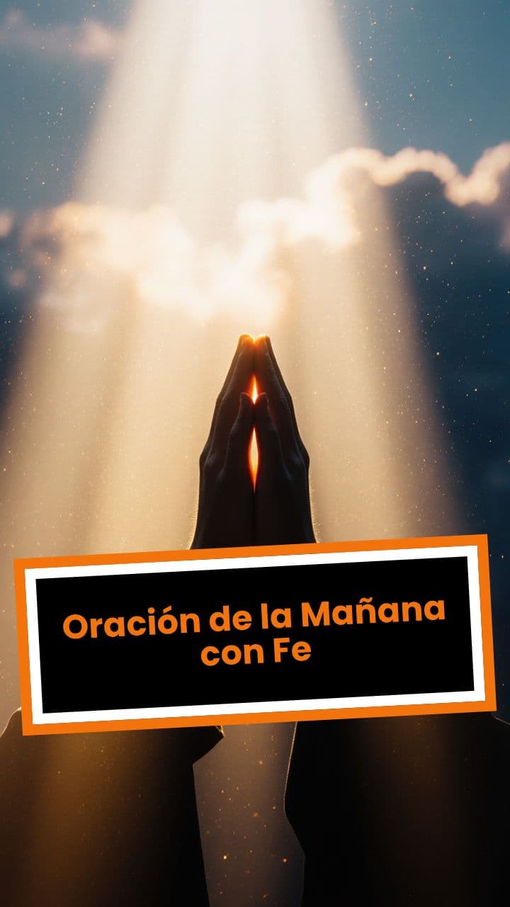 Oración de la Mañana con Fe