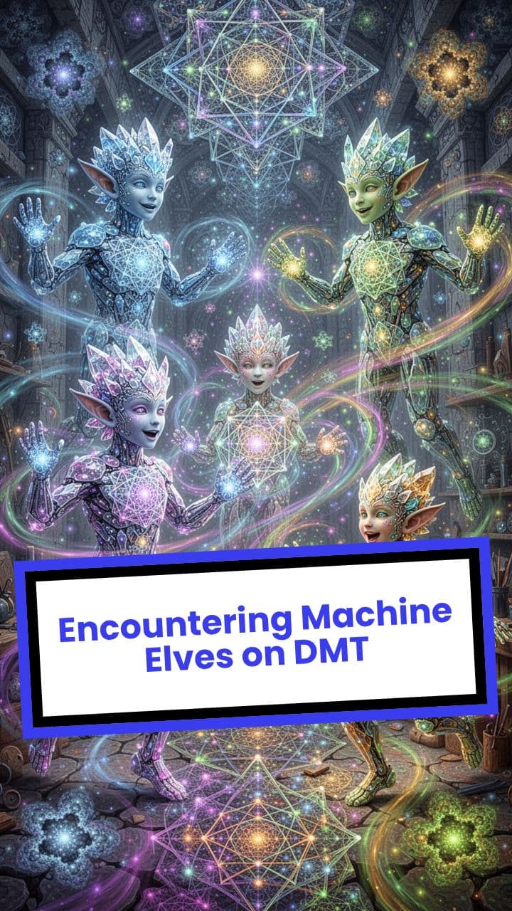 Encountering Machine Elves on DMT