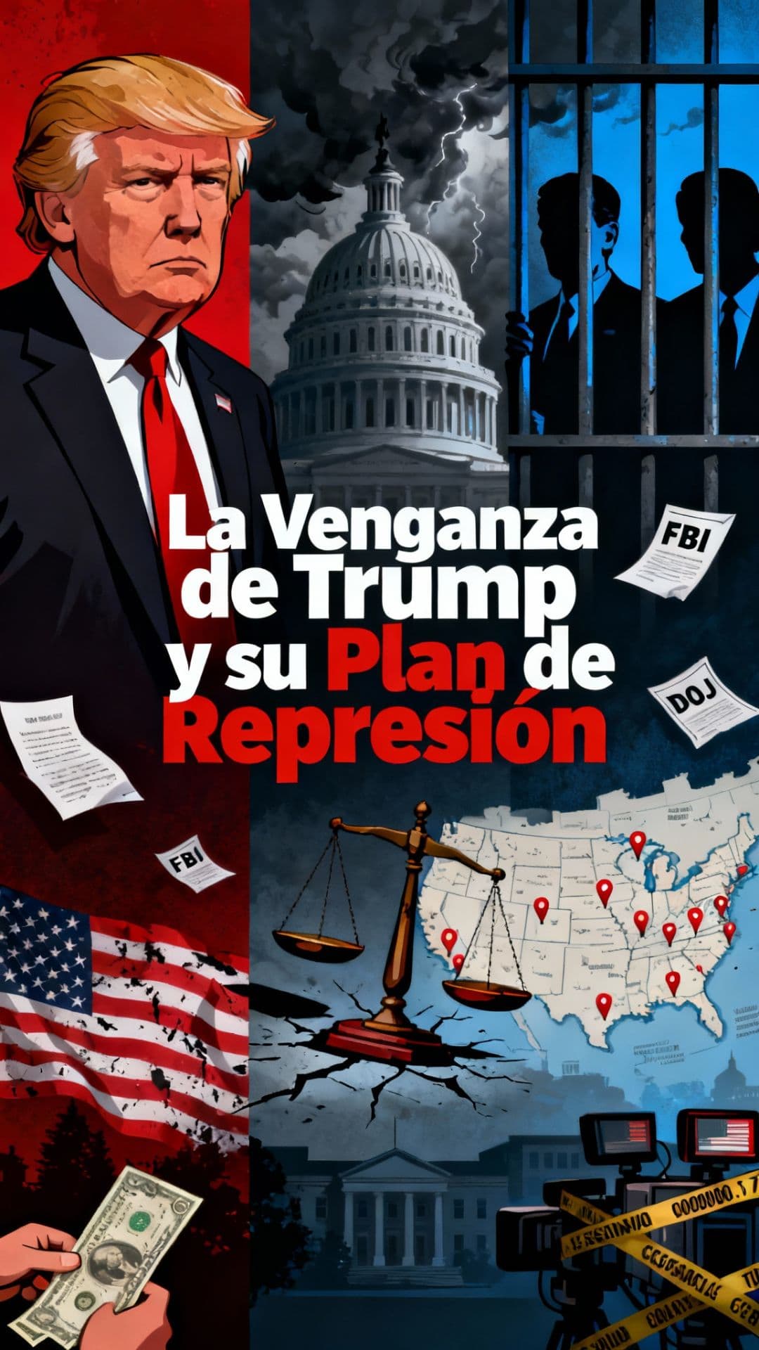 La Venganza de Trump y su Plan de Represión