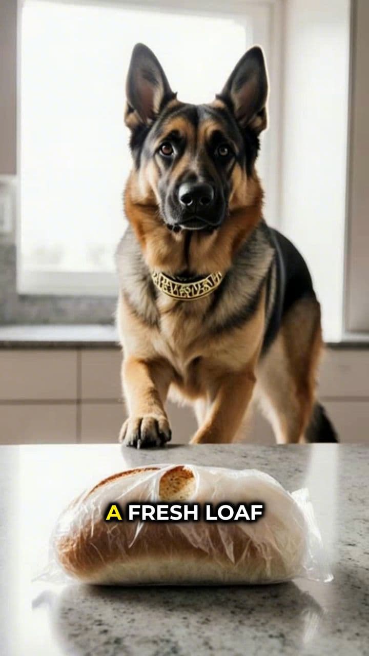 Dog Eats Entire Loaf of Bread in 10 Seconds 🍞🐕