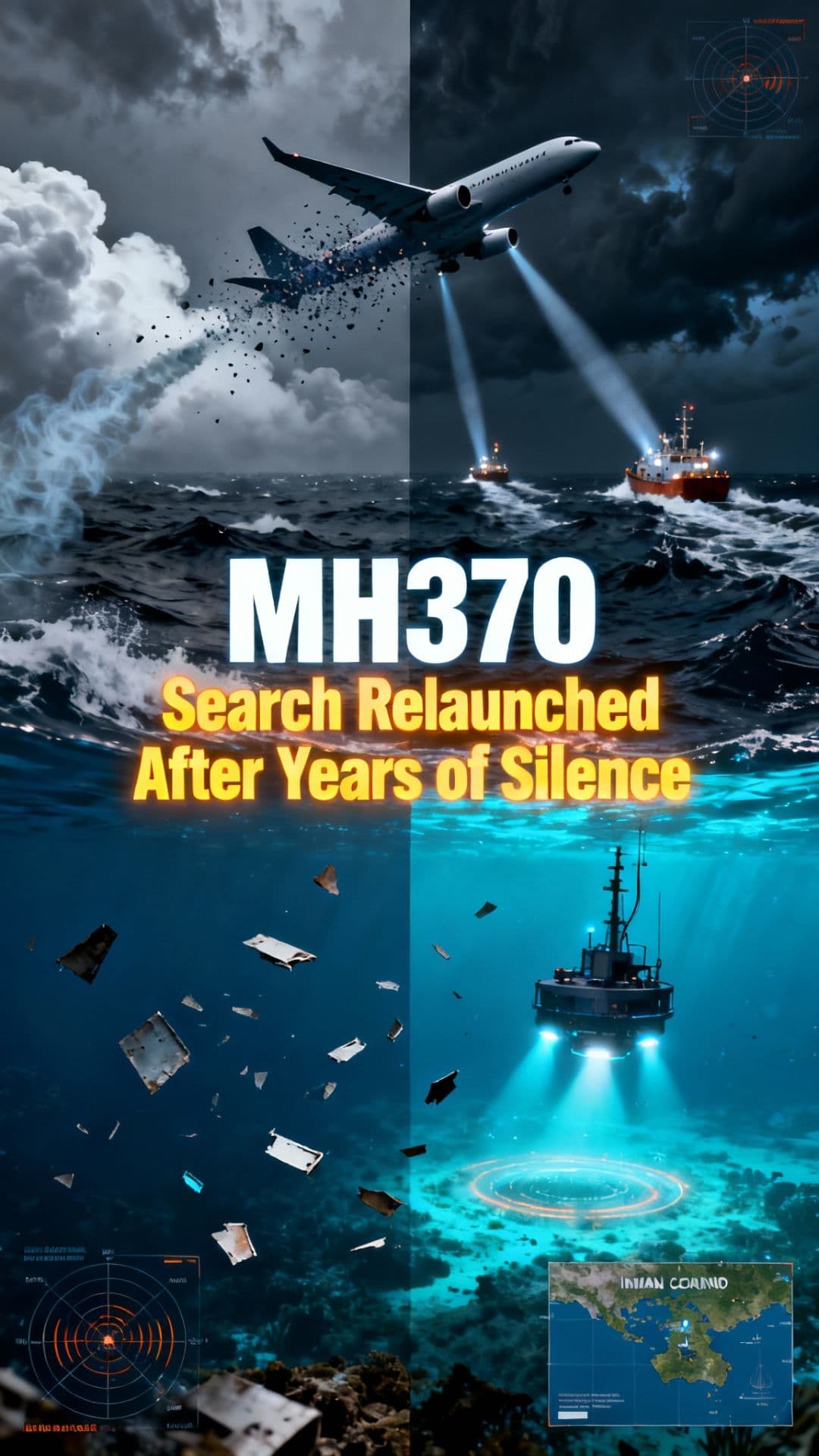MH370 Search Relaunched After Years of Silence