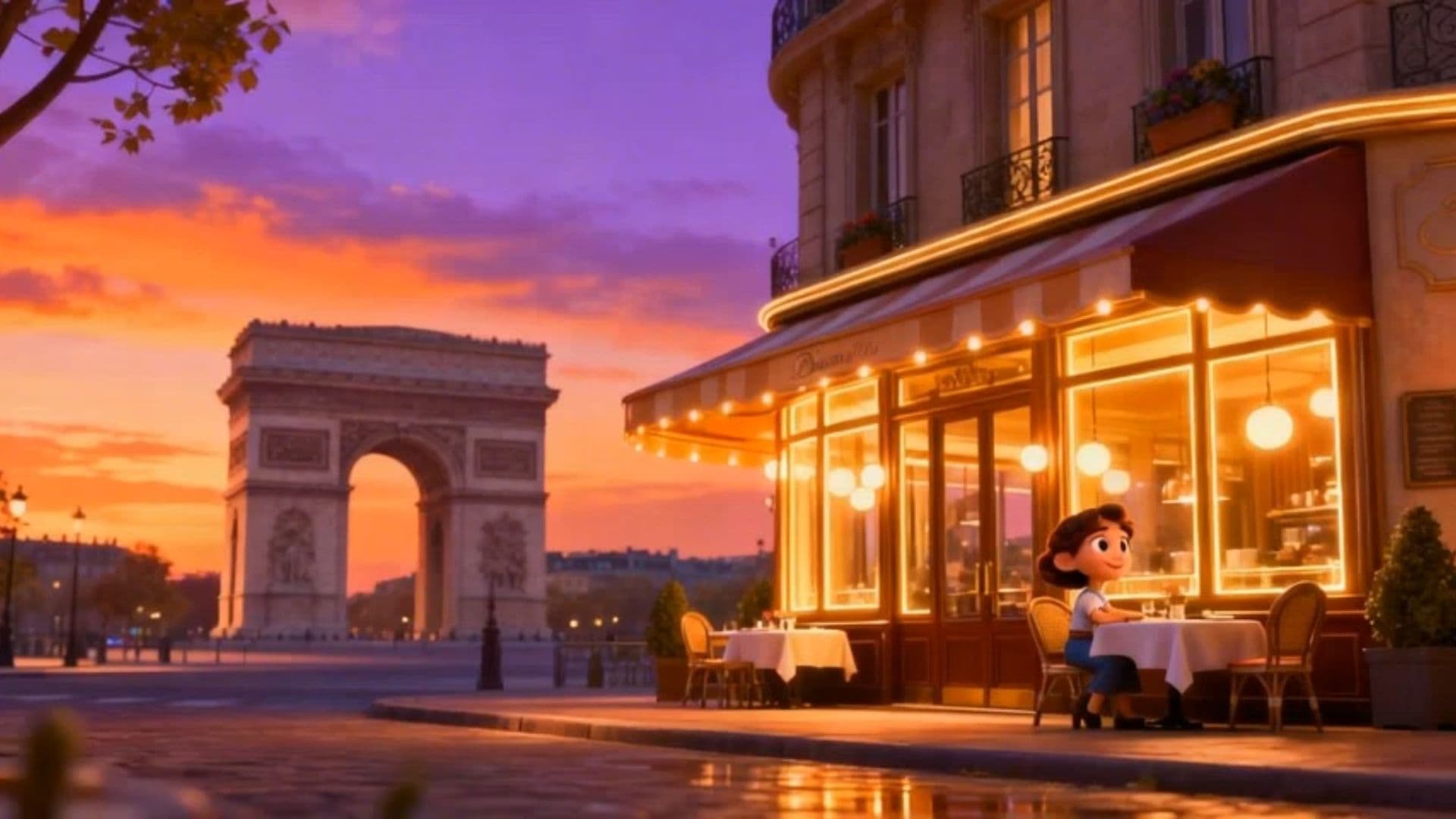 #7053-A Parisian Evening