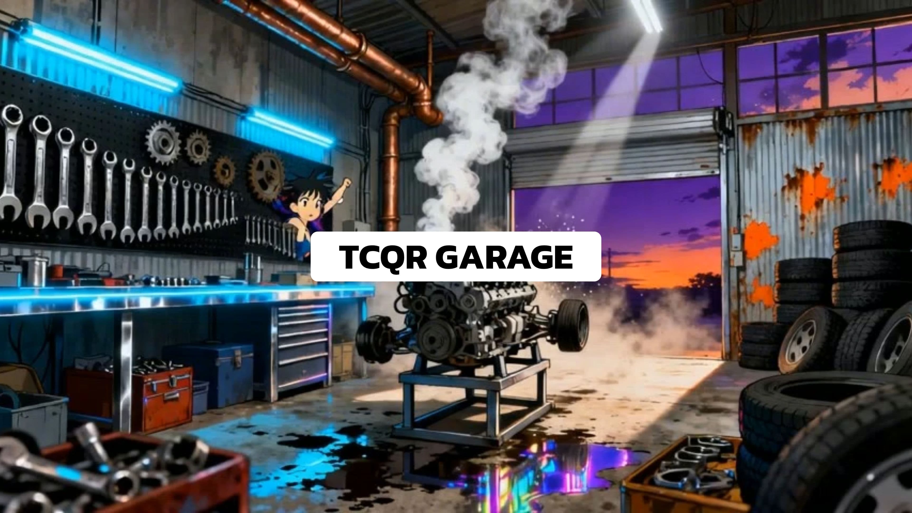 TCQR Garage - L'Éveil Mécanique