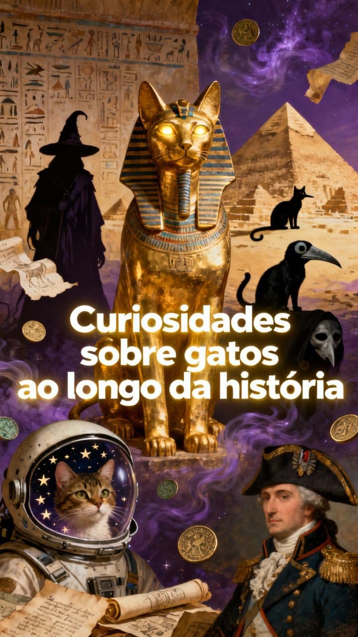 Curiosidades sobre gatos ao longo da história