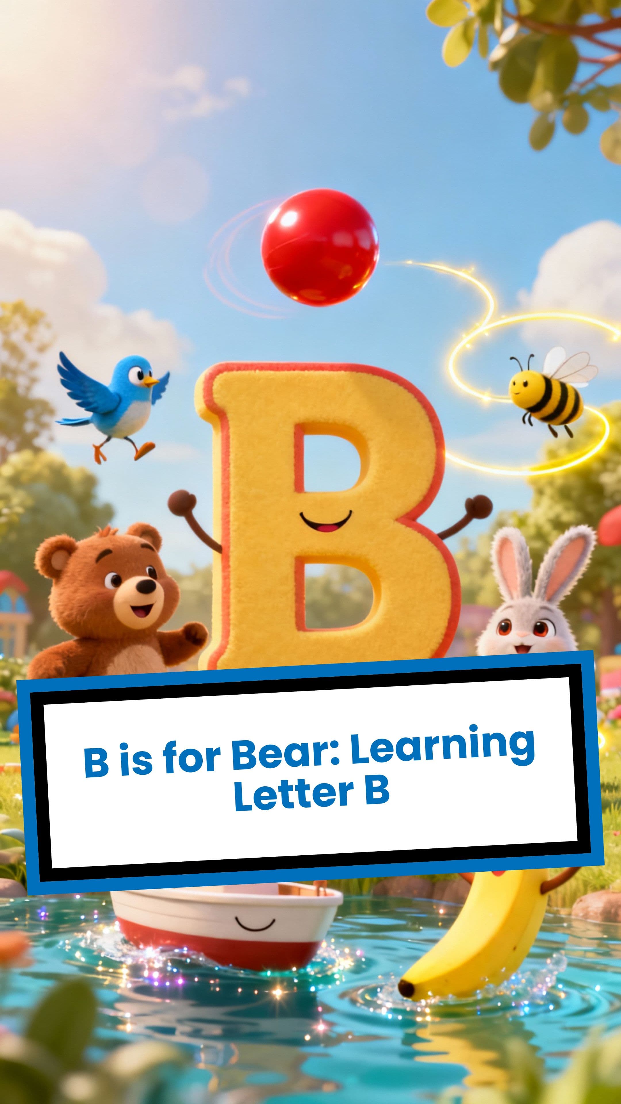 B is for Bear: Learning Letter B