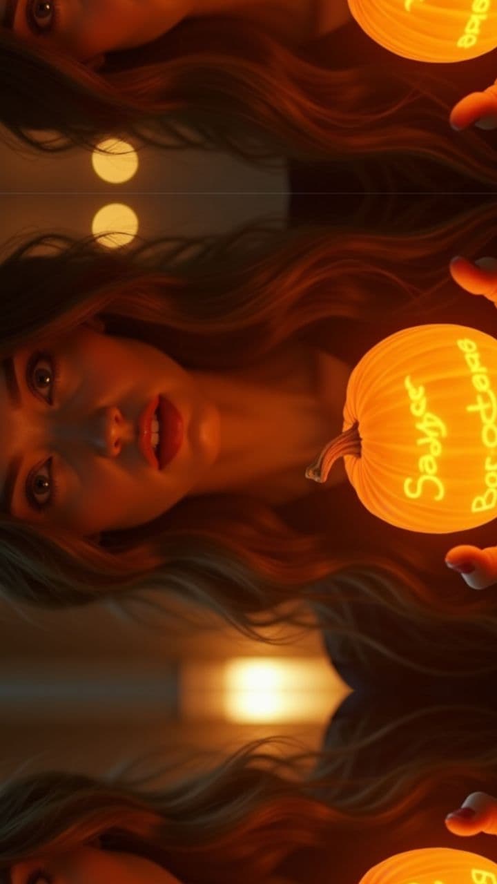 Glowing Pumpkin Model