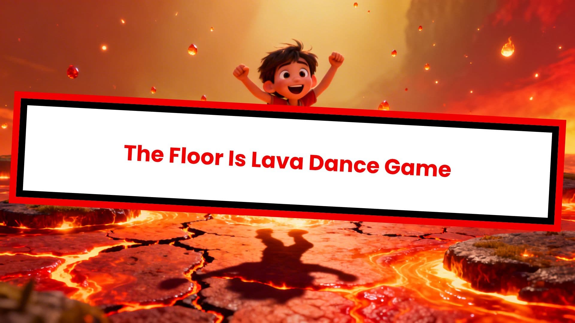 The Floor Is Lava Dance Game